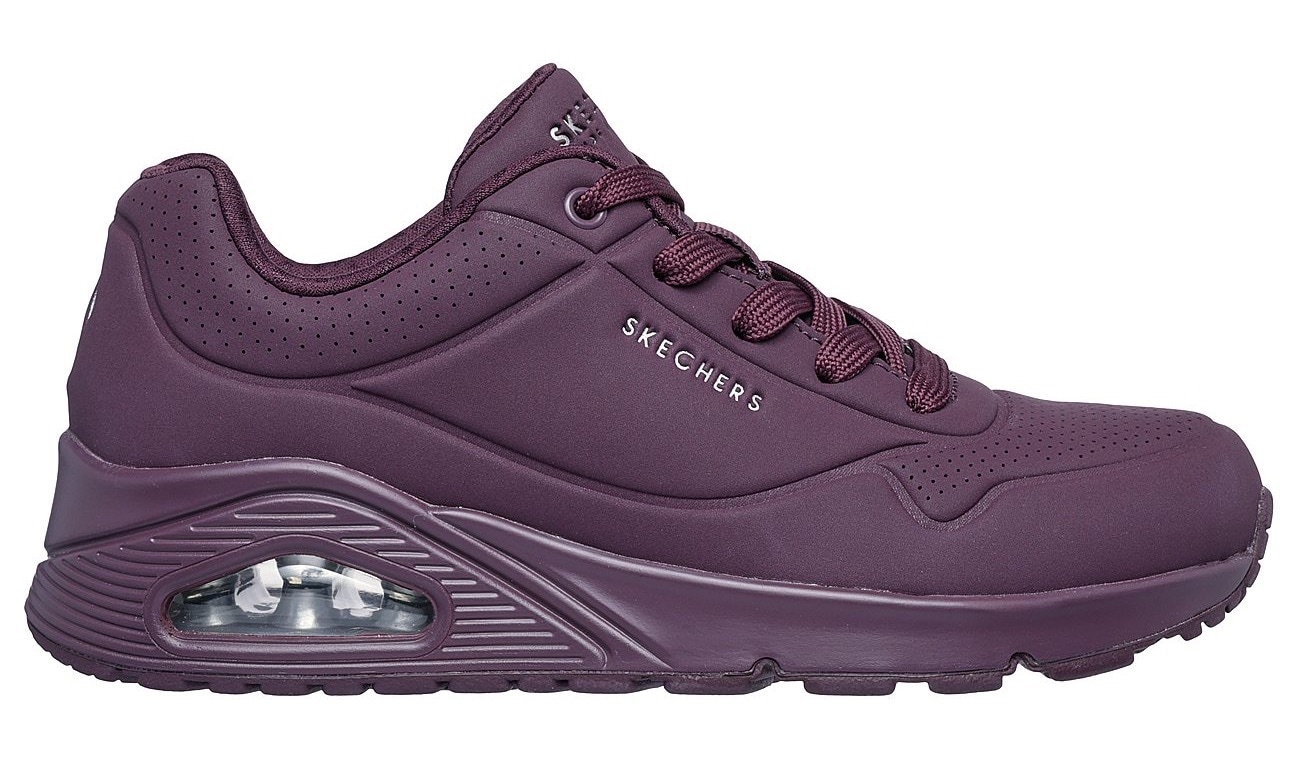 Skechers Baskets compensées »UNO STAND ON AIR«  chaussure de loisirs, chaussure basse, chaussure à lacets, semelle intérieure rembourrée douce