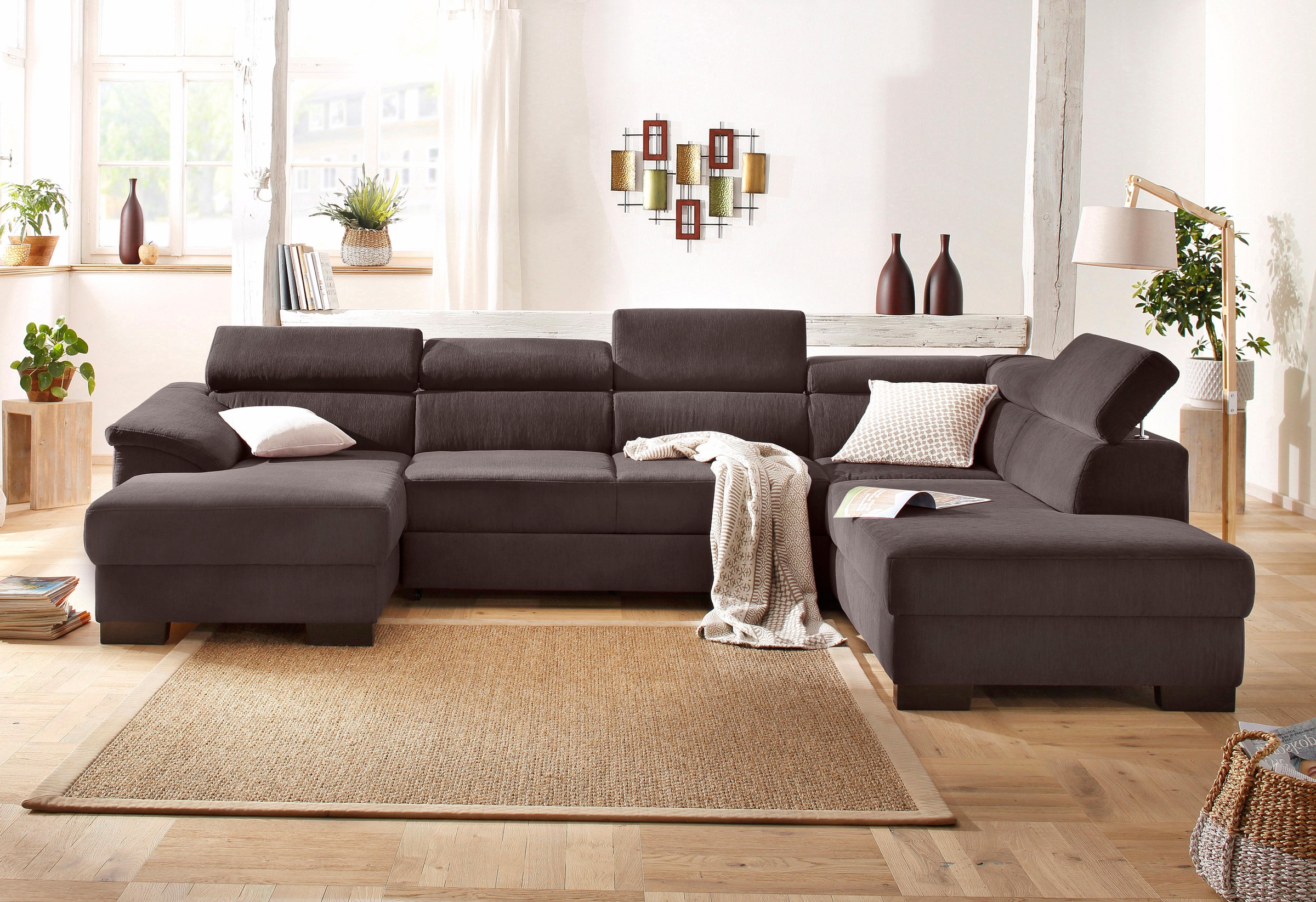 Image of Home affaire Wohnlandschaft »Mika«, wahlweise mit Bettfunktion bei Ackermann Versand Schweiz