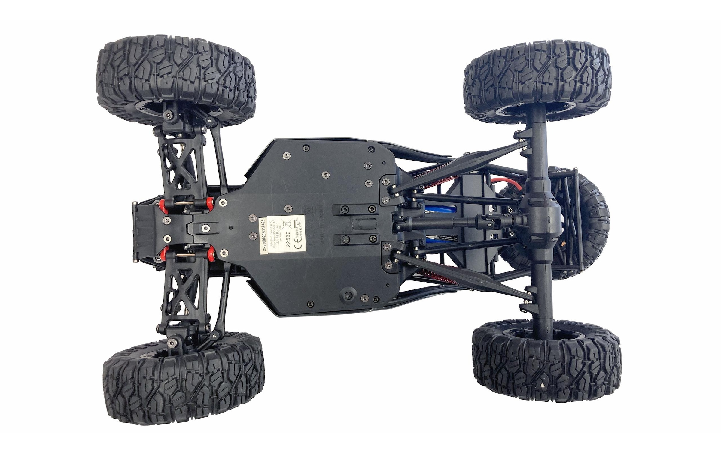 Amewi RC-Buggy »Dark Rampage 4WD Grau«