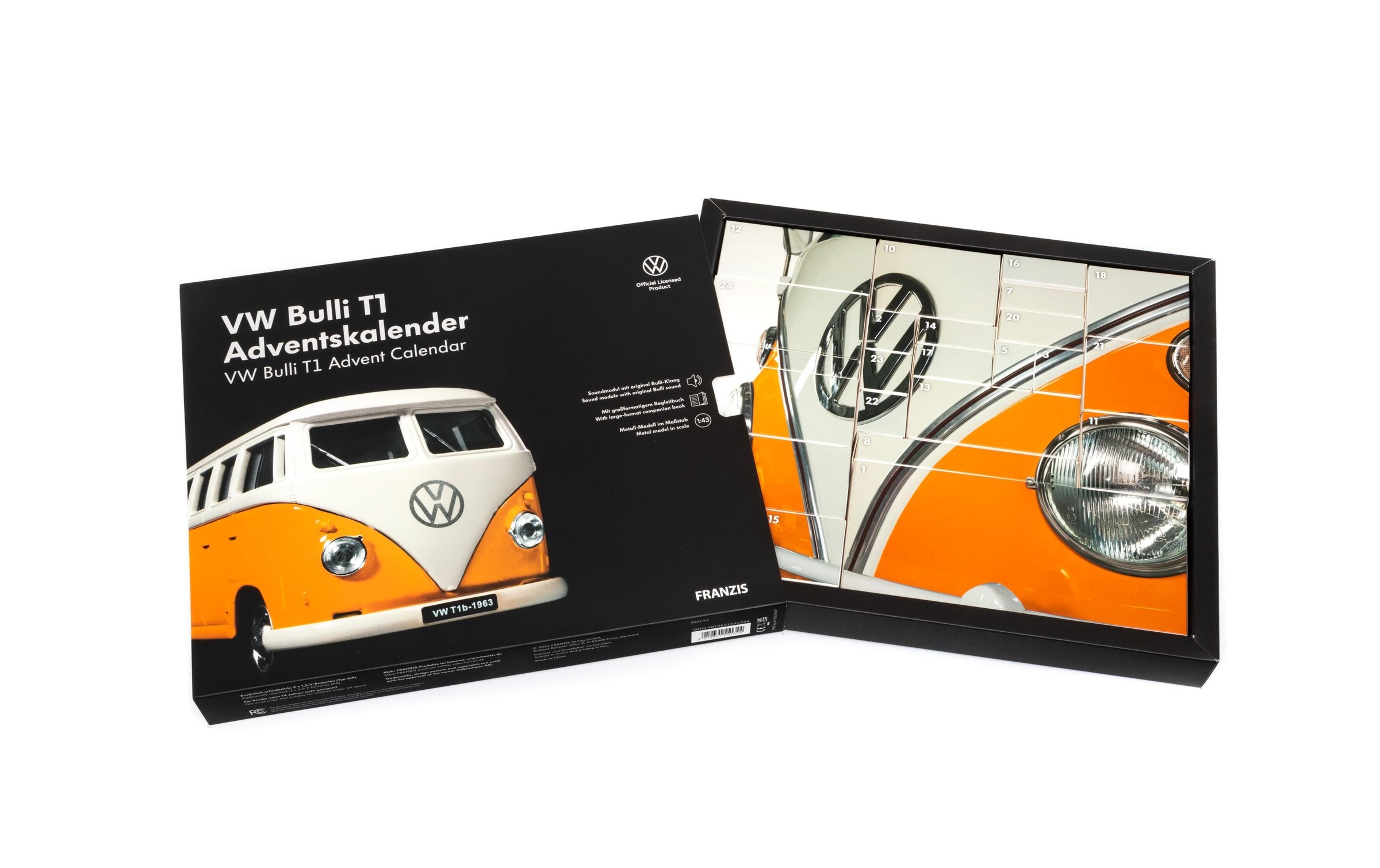 Franzis Adventskalender »VW Bulli«, ab 14 Jahren