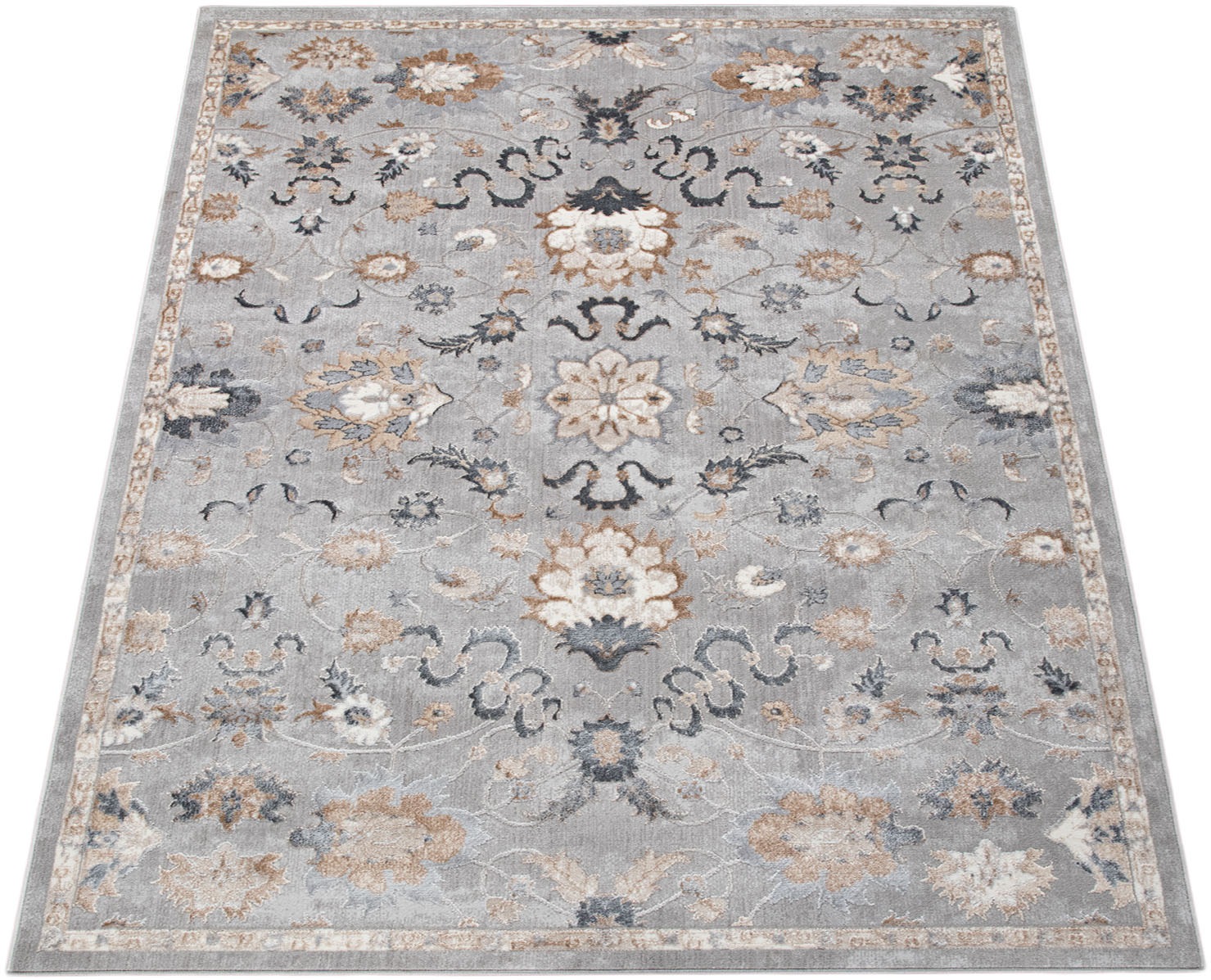 Image of Paco Home Teppich »Neferu 975«, rechteckig, 9 mm Höhe, Kurzflor, Orient Optik, 3D-Design, ideal im Wohnzimmer & Schlafzimmer bei Ackermann Versand Schweiz