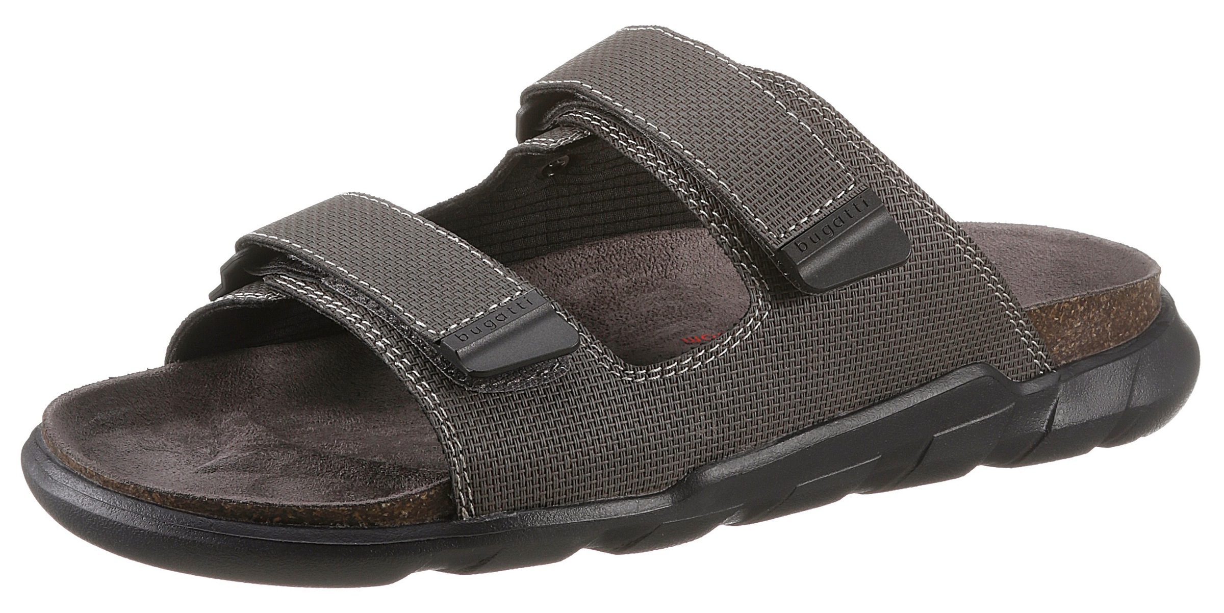 Image of bugatti Pantolette, mit regulierbaren Klettverschlüssen bei Ackermann Versand Schweiz