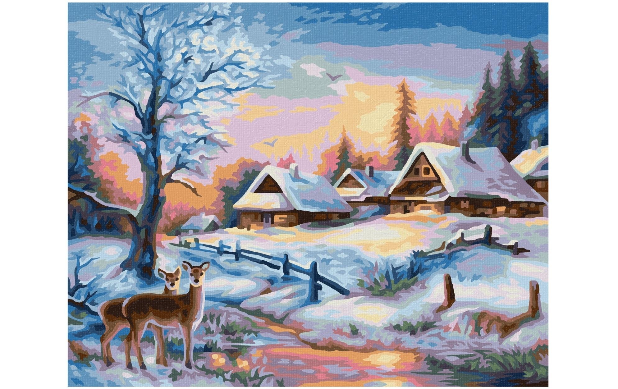 Schipper Malen nach Zahlen »Winterlandschaft«