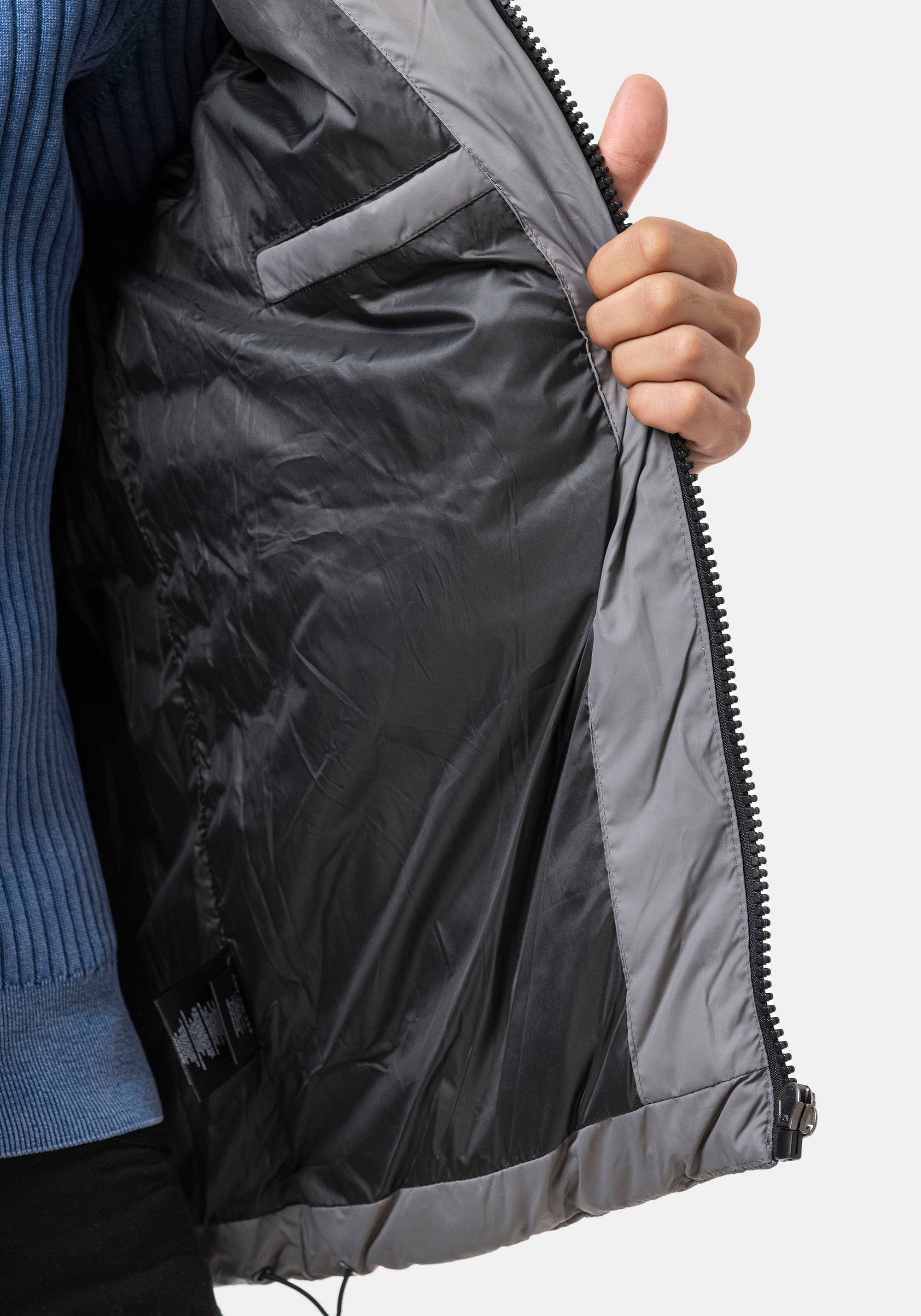 Cipo & Baxx Veste matelassée mit Kapuze