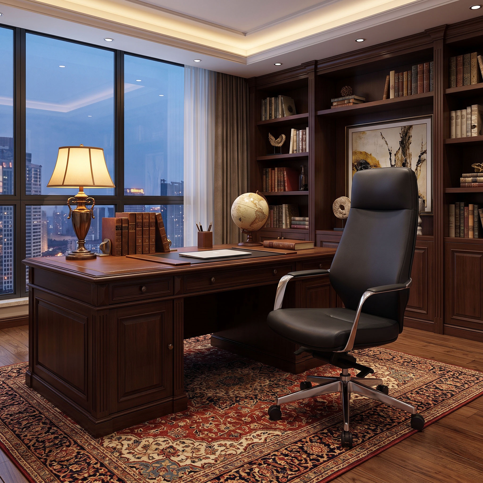 SalesFever Chaise pivotante »mit Stil und Komfort« () Chaise de bureau ergonomique avec revêtement en similicuir facile d’entretien