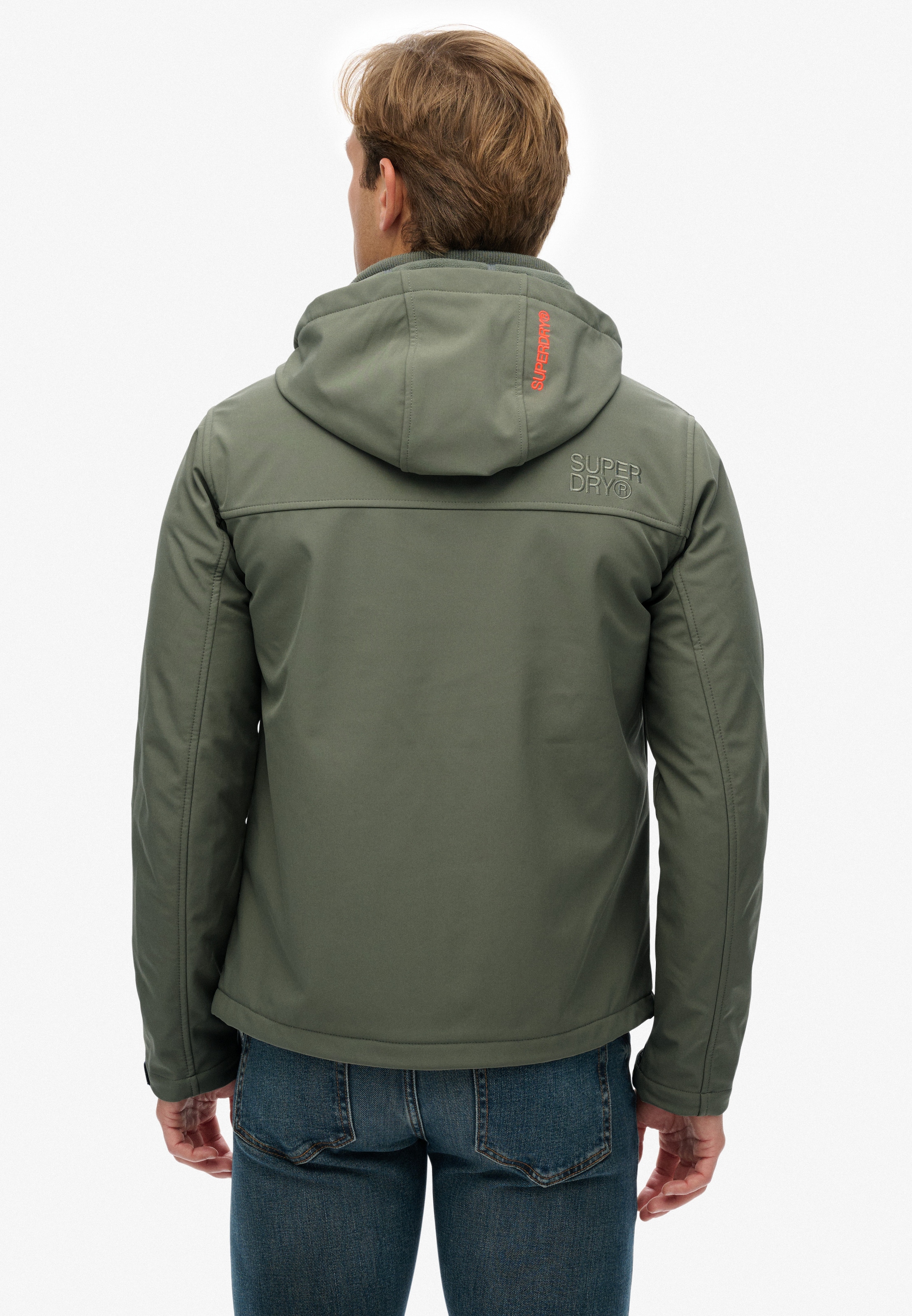 Superdry Veste d'extérieur »HOODED SOFT SHELL TREKKER JKT« mit Kapuze
