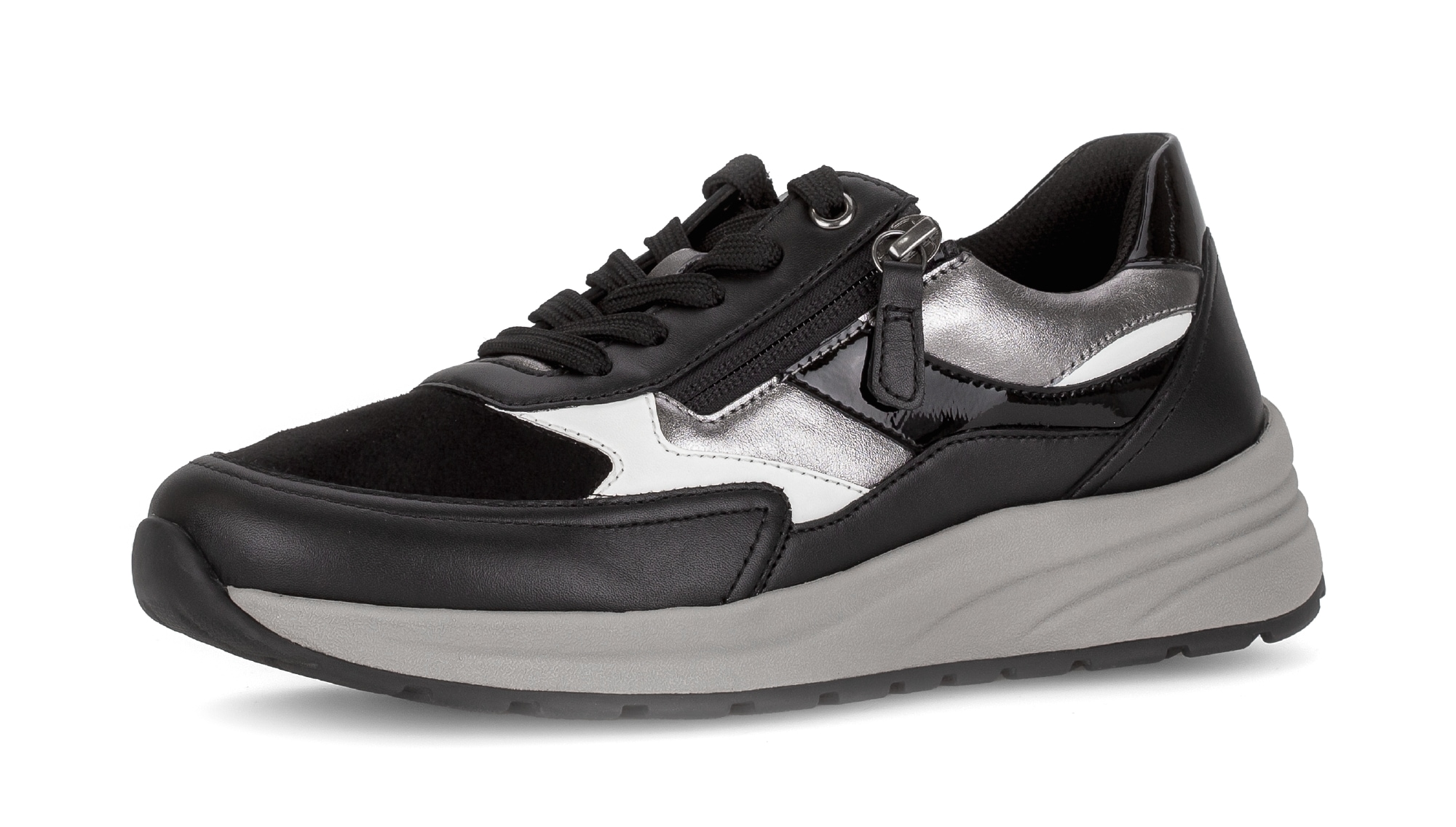 Image of Gabor Keilsneaker "COMO", Plateau, Schnürschuh, Halbschuh, in Extraweite K