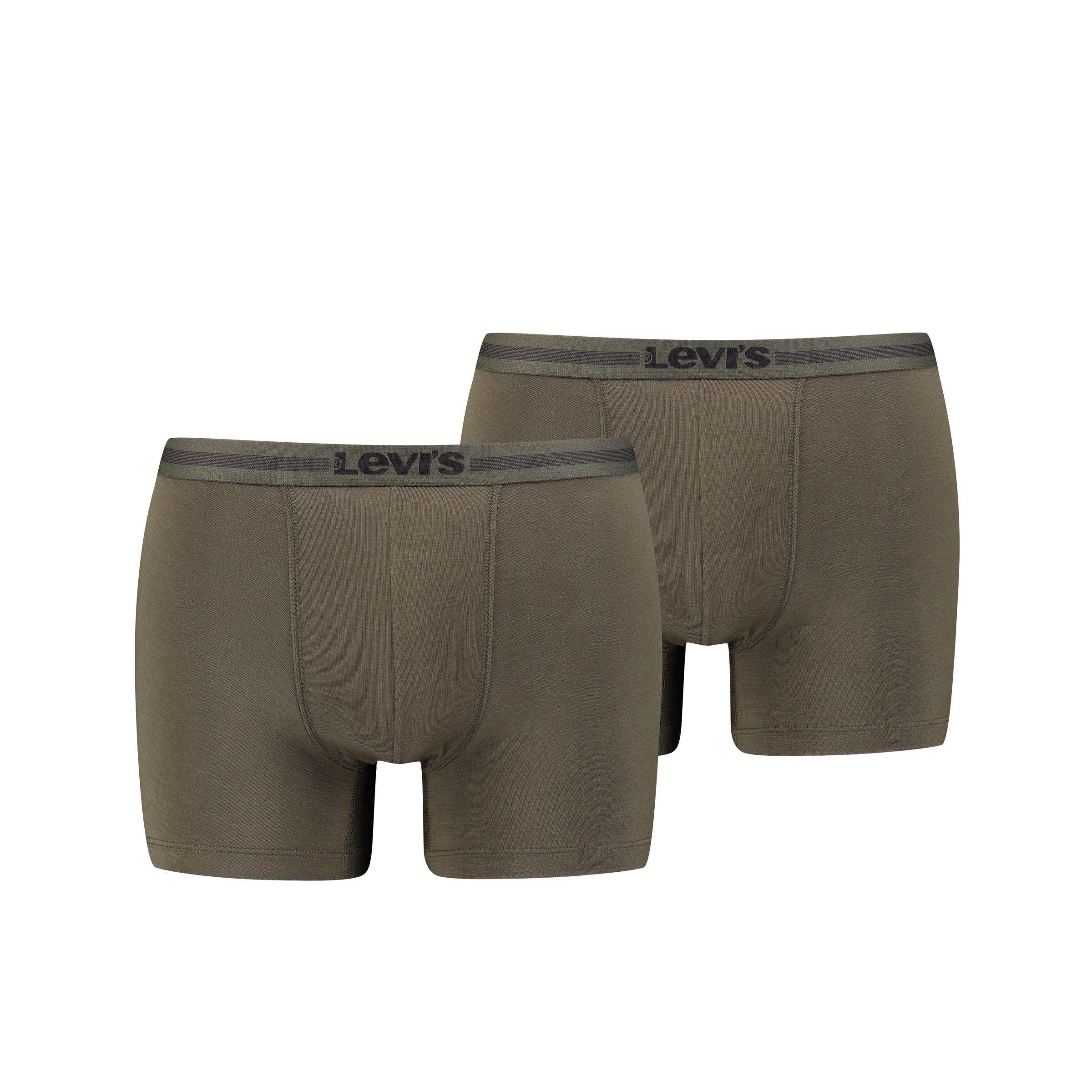 Image of Levis Boxershorts "LEVIS MEN TENCEL BOXER BRIEF 2P" Packung, 2 Stk. mit breitem Logobund