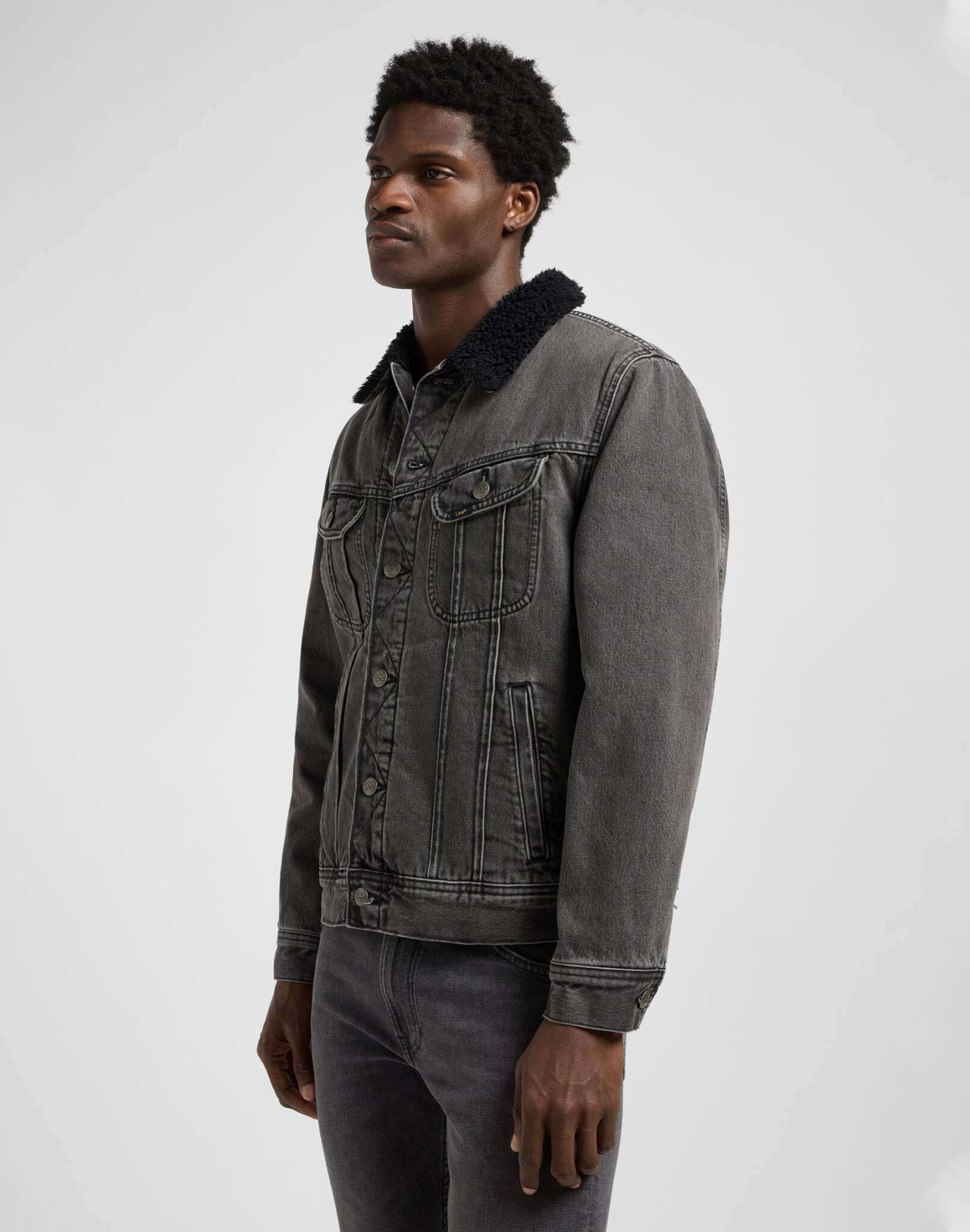 Lee® Jeansjacke »Lee Jeansjacke Sherpa Jacket«