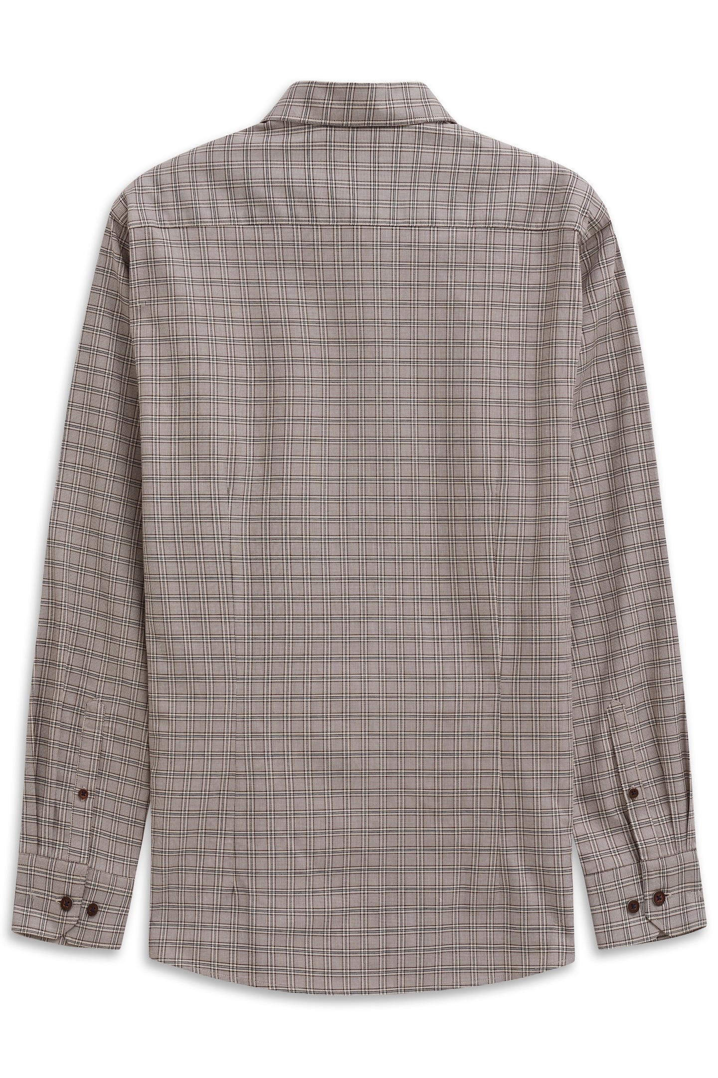 bugatti Langarmhemd »Easy Care« kariert mit Button-Down-Kragen