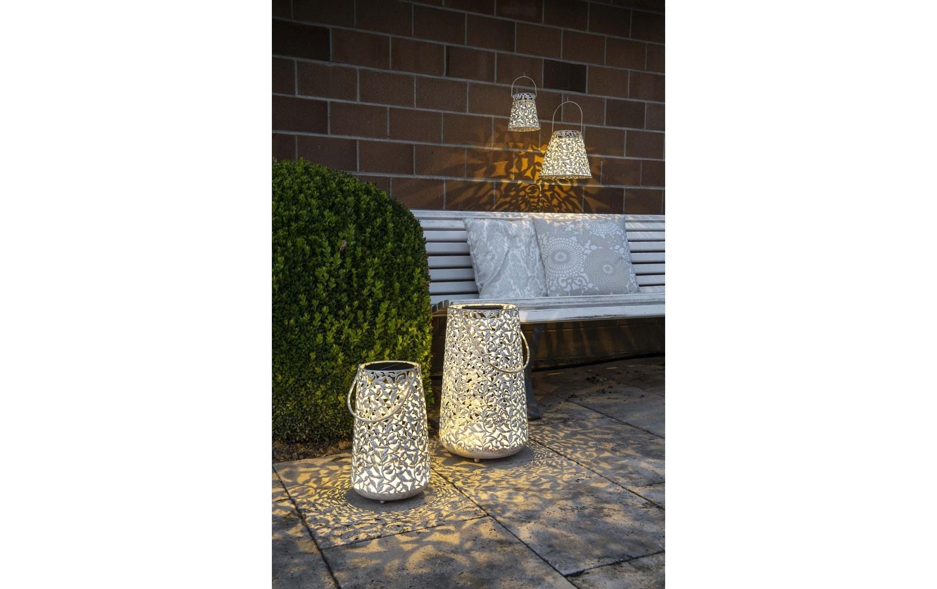 STT LED Gartenleuchte »Rosy, weiss«