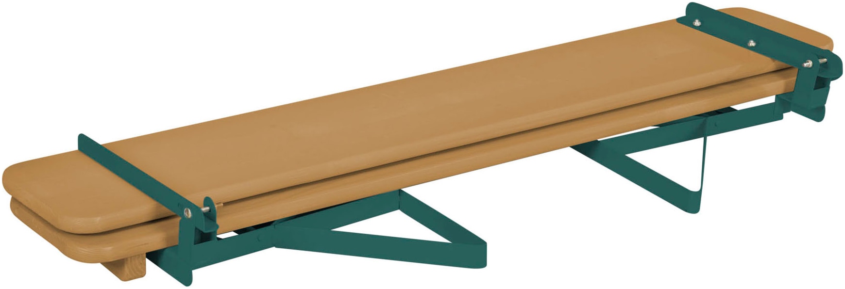 roba® Ensemble de sièges pour enfants »Outdoor Party-Garnitur für Kinder, natur/grün, aus Holz« 3 cuis tlg. mit Lehne; FSC® - schützt Wald