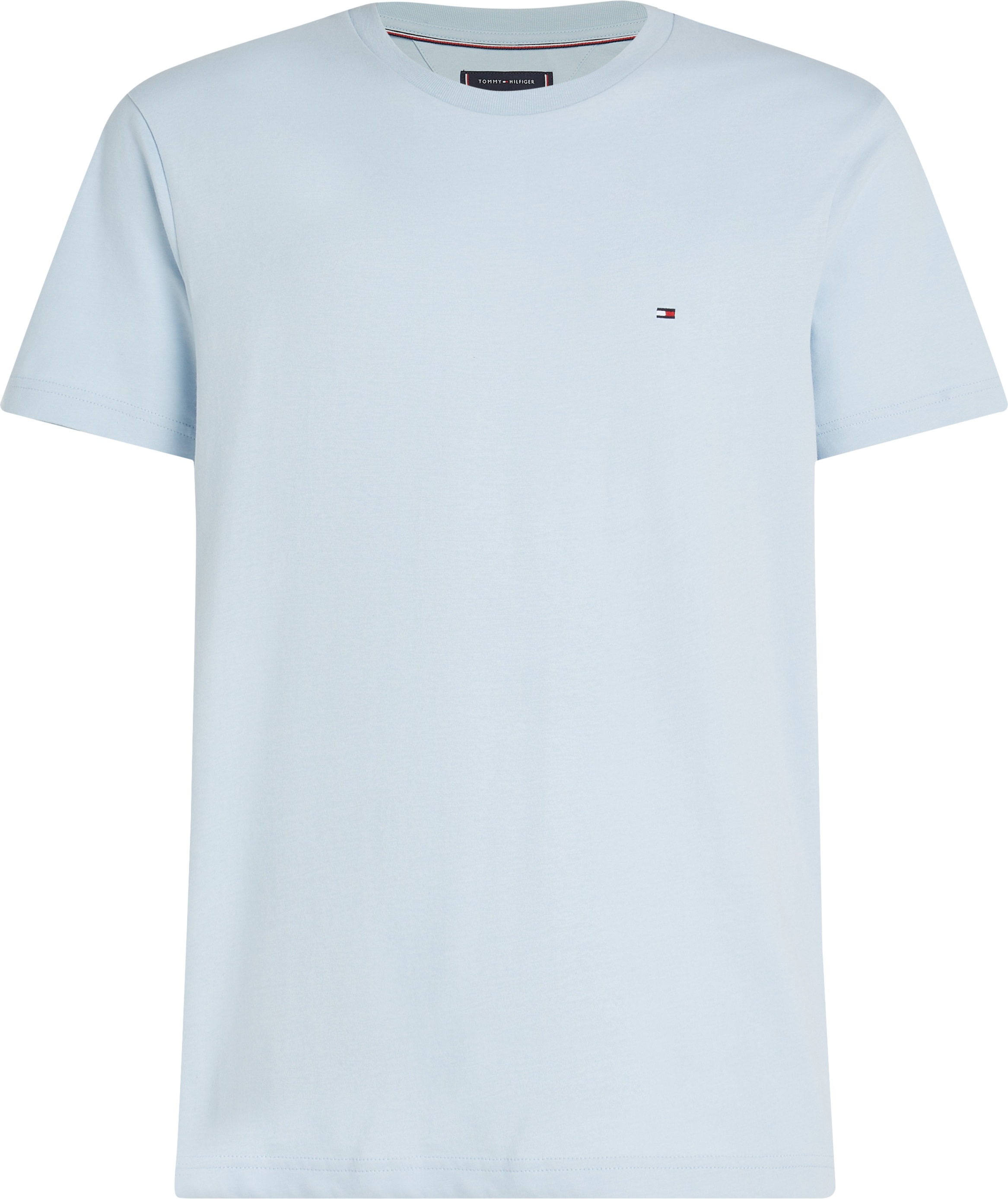 Tommy Hilfiger T-Shirt »ESSENTIAL REG FIT SOLID TEE«, mit Rundhalsausschnitt