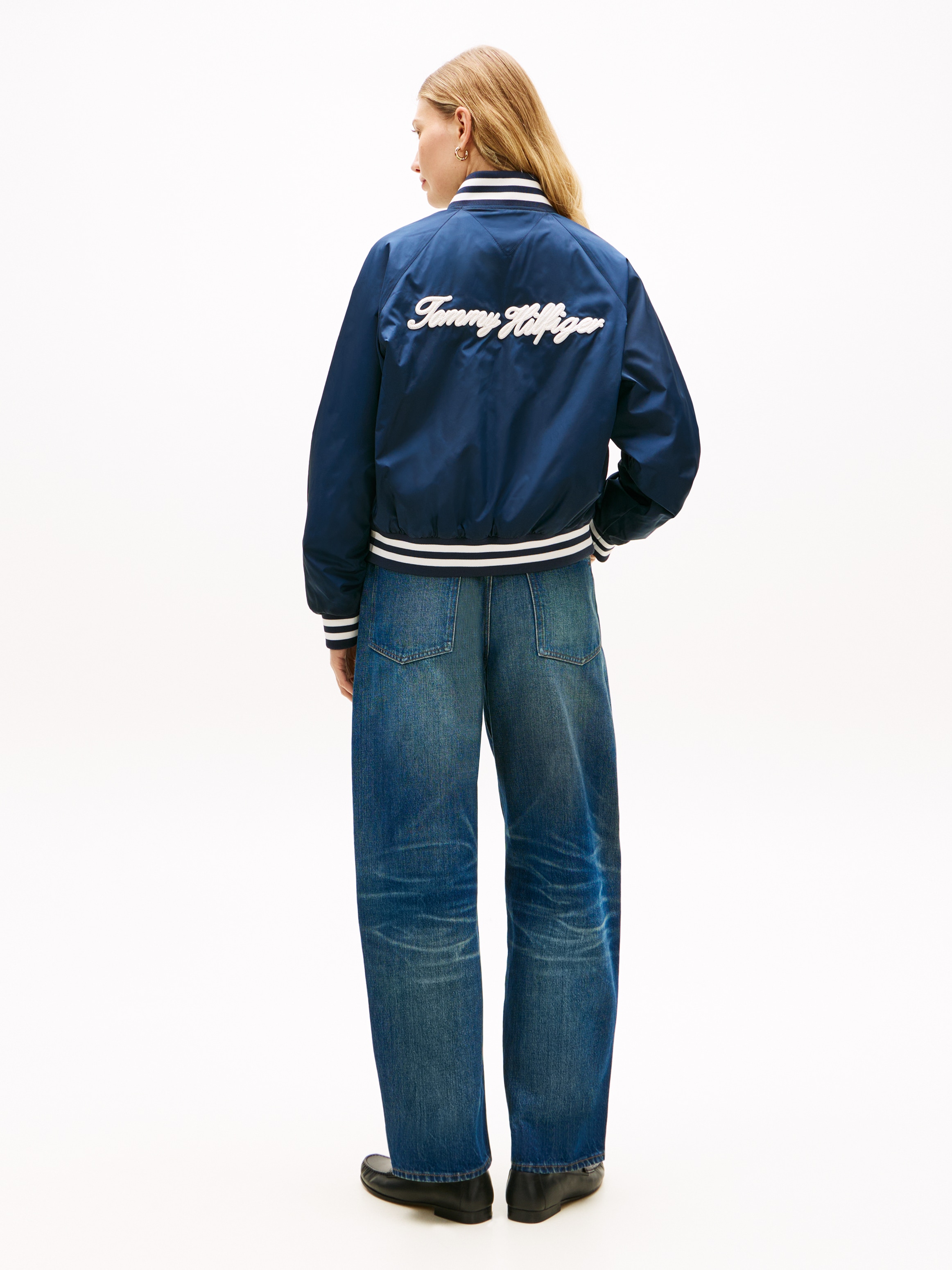 Tommy Hilfiger Bomberjacke »VARSITY NYLON BOMBER« mit Tommy Hilfiger-Branding
