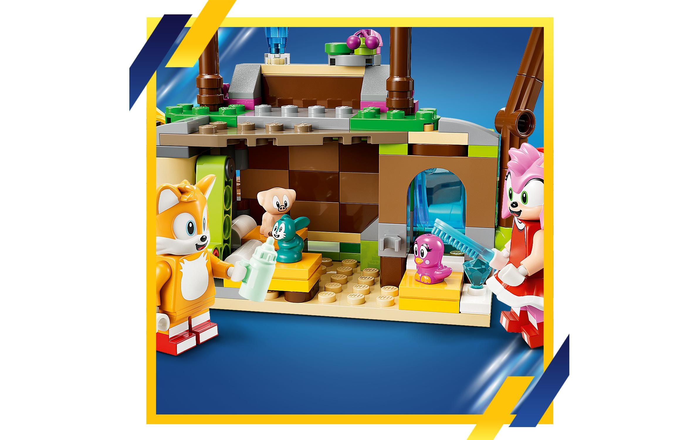LEGO® Spielbausteine »Amys Tierrettungsinsel«, (388 St.)