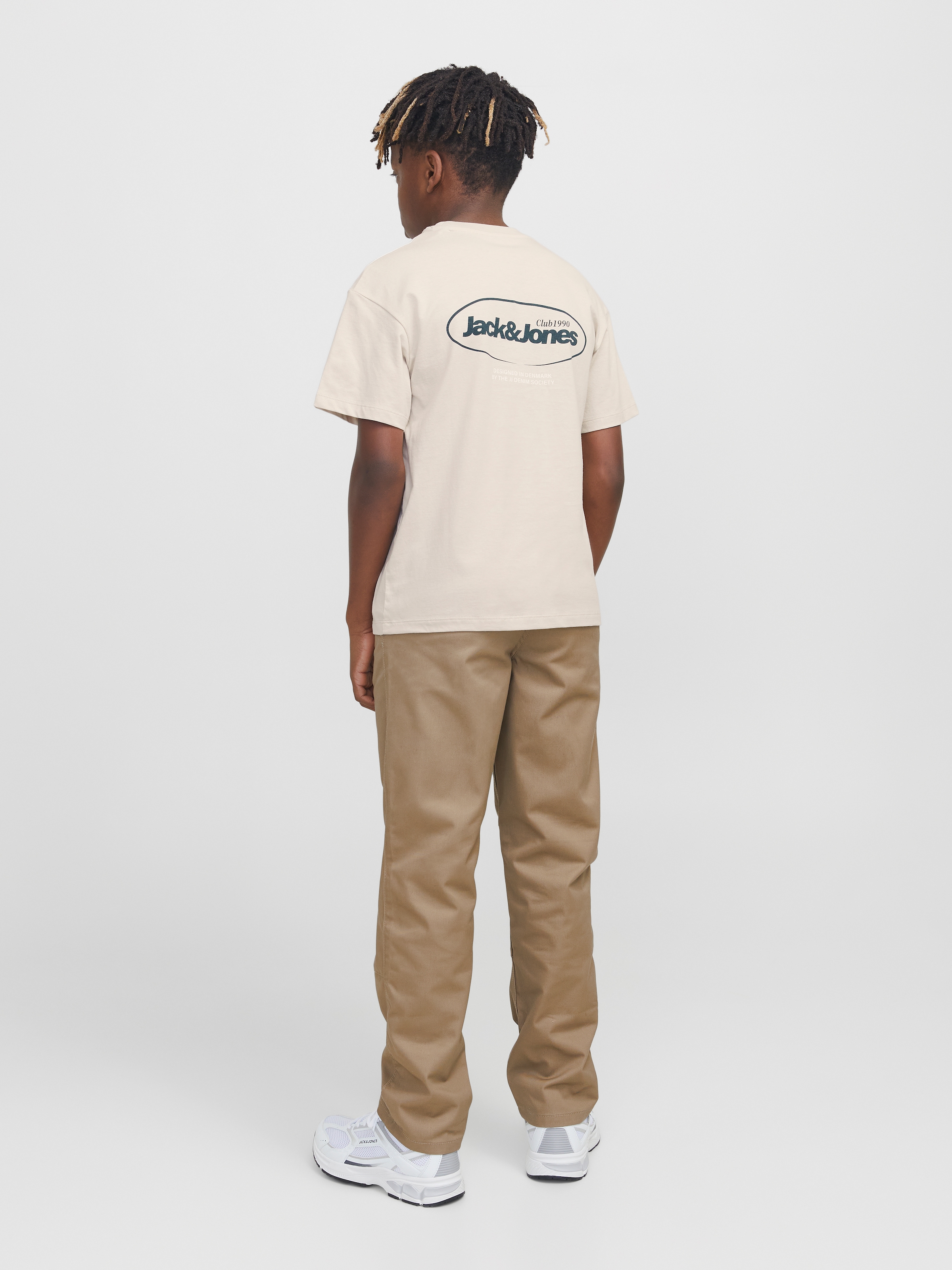 Jack & Jones Junior Rundhalsshirt »JJEBRADLEY GRAPHIC TEE SS O-NECK JNR«