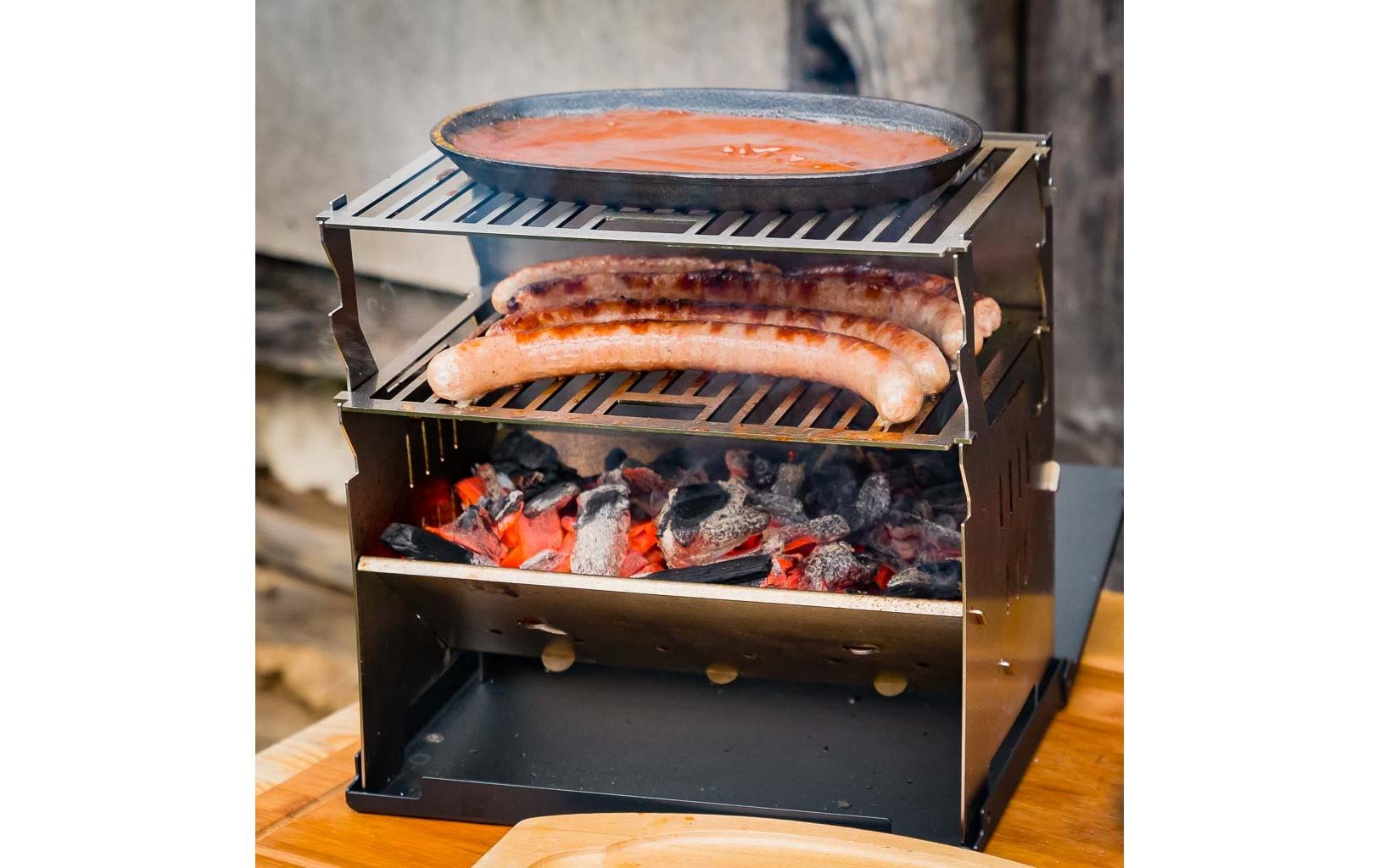 Fennek Grill Grillrosteinsatz »FENNEK« Edelstahl