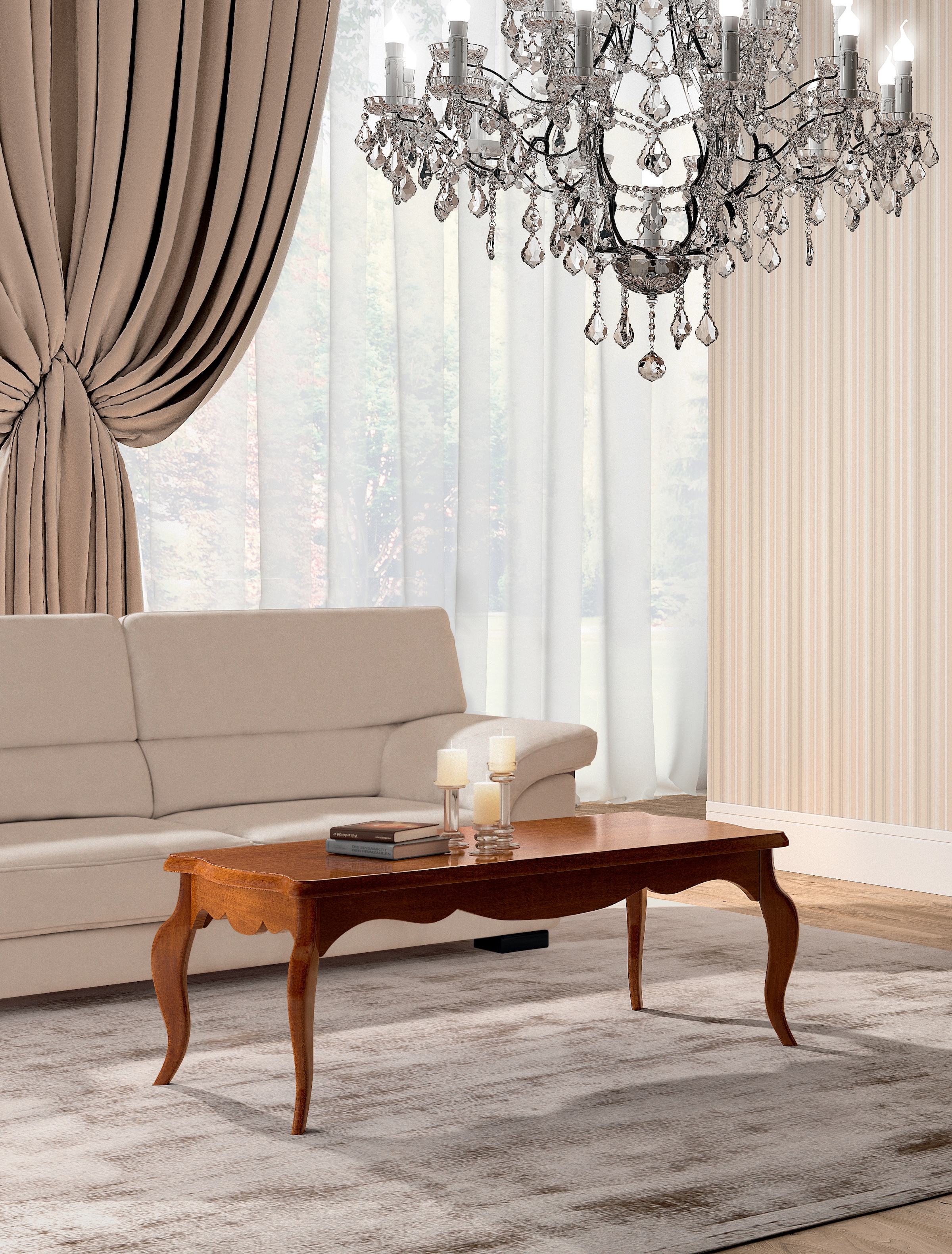 Home affaire Beistelltisch »Tische Dechirico«, Breite 120 cm