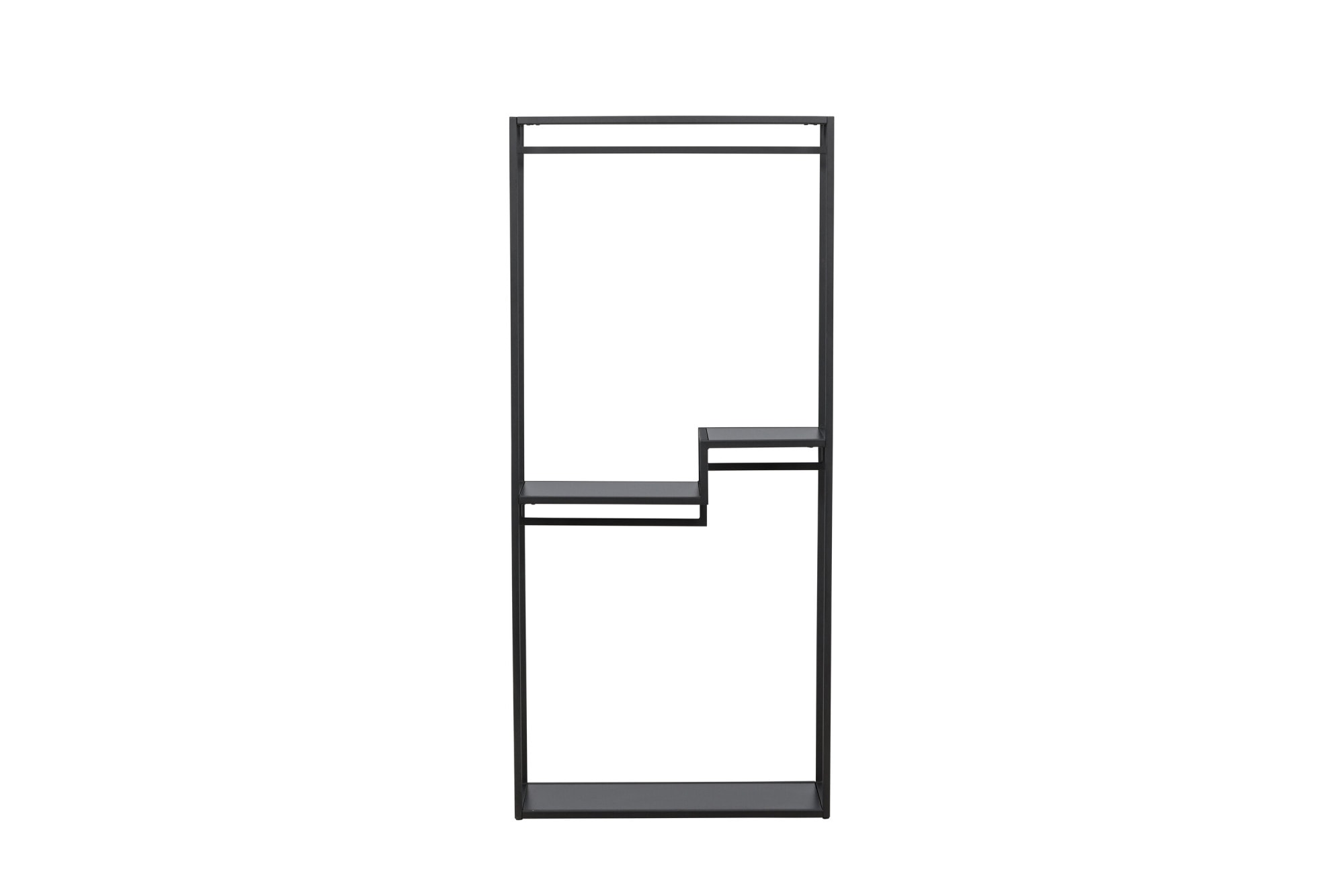 Venture Home Kleiderständer »Staal, Garderobenständer in Schwarz-Stahl, Kleiderstange, Höhe 188 cm« Garderobe, Pulverbeschichtung, Ablagen, anspruchsvoll, modern