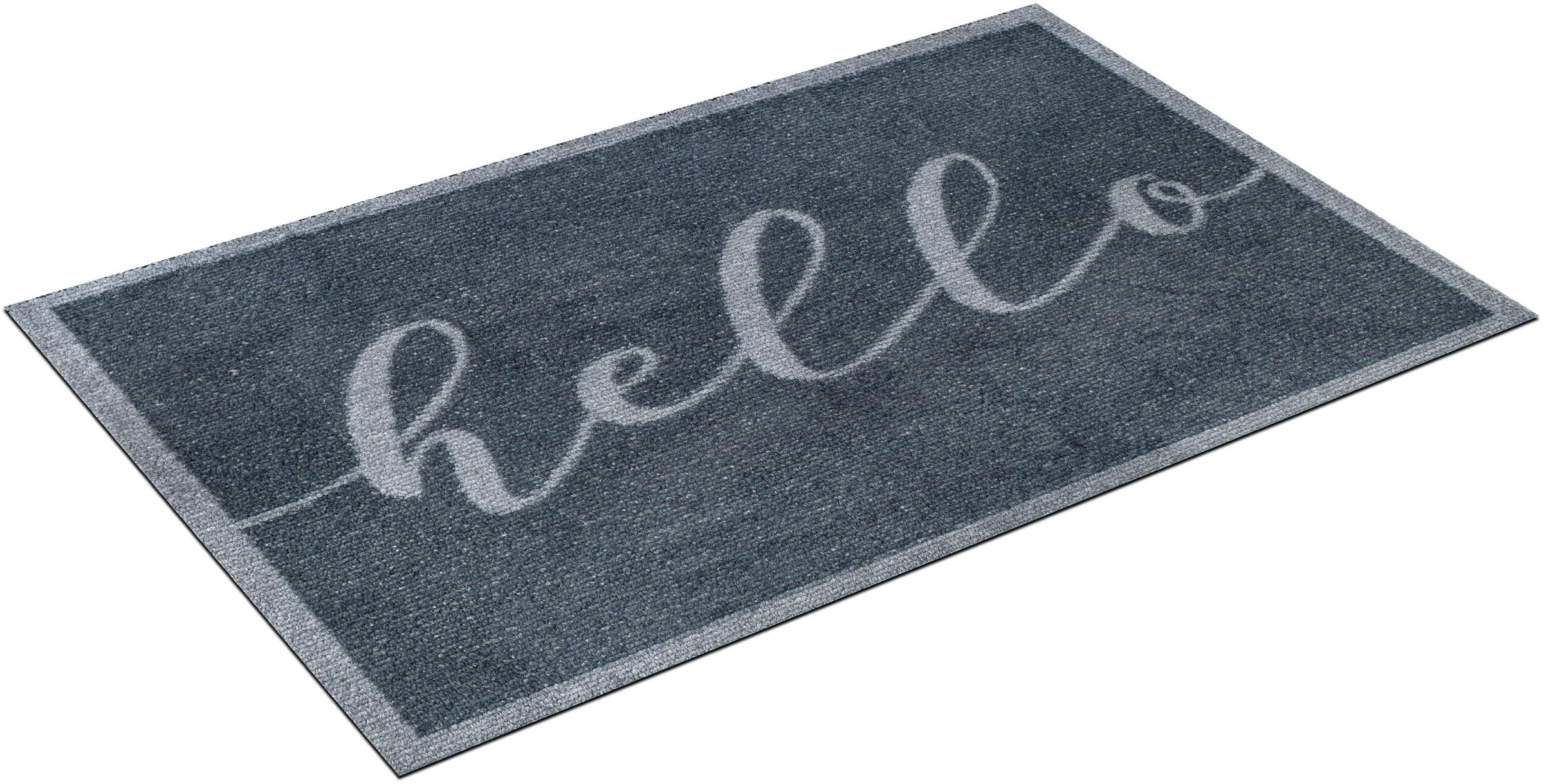 wash+dry by Kleen-Tex Teppich "Scriptello" rechteckig 9 mm Höhe