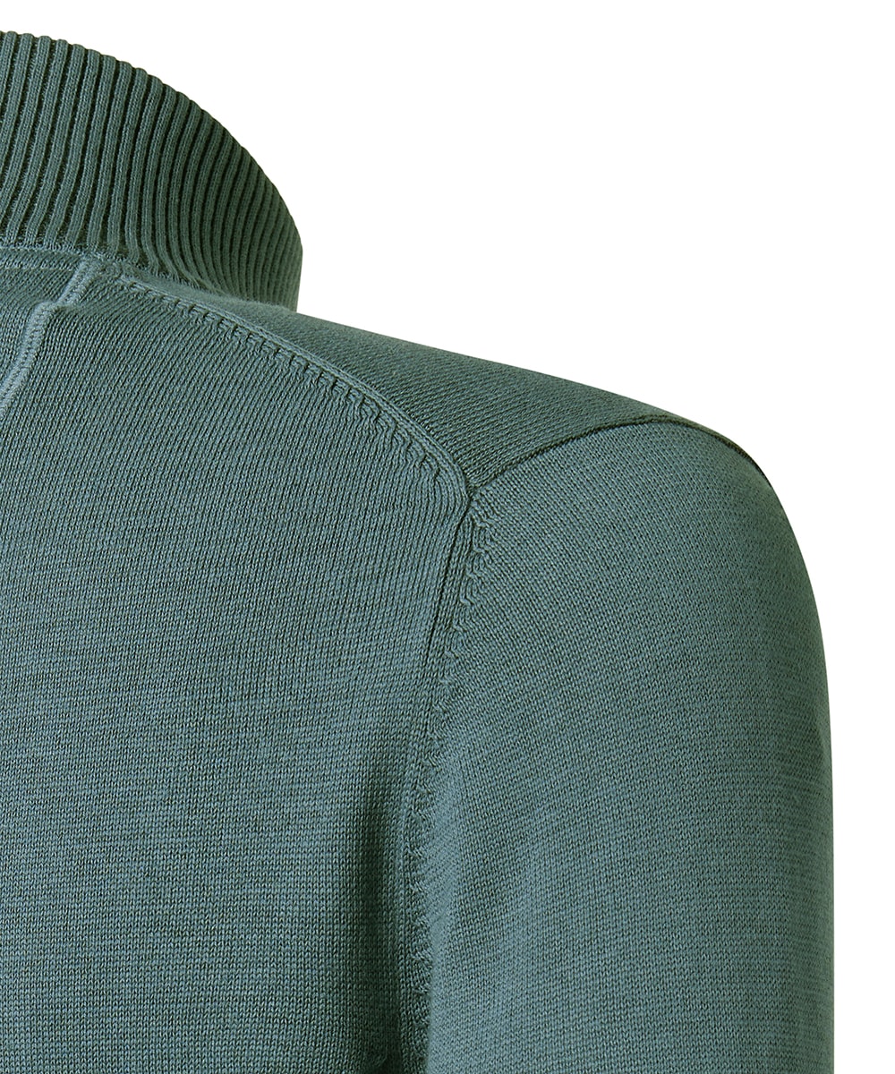 Pierre Cardin Strickpullover, mit Troyer Kragen
