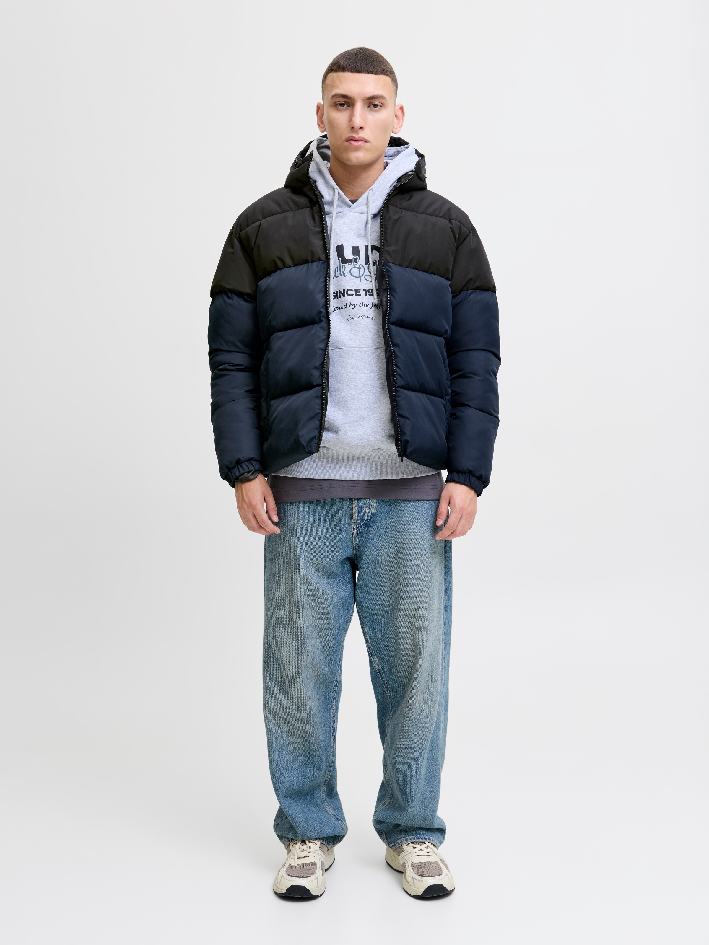 Jack & Jones Veste matelassée »JJMAZE PUFFER HOOD« mit Kapuze