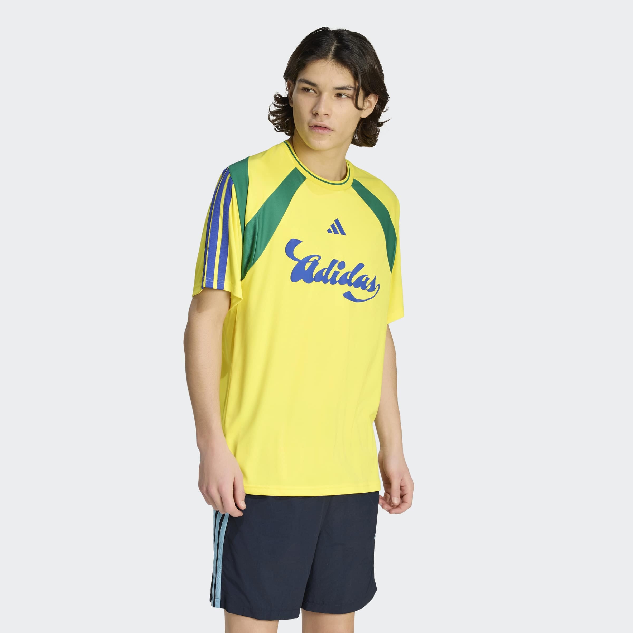 Image of adidas Sportswear T-Shirt "HOUSE OF TIRO NATIONS PACK TRIKOT" mit Reissverschluss, normaler Schnitt, gerader Abschluss