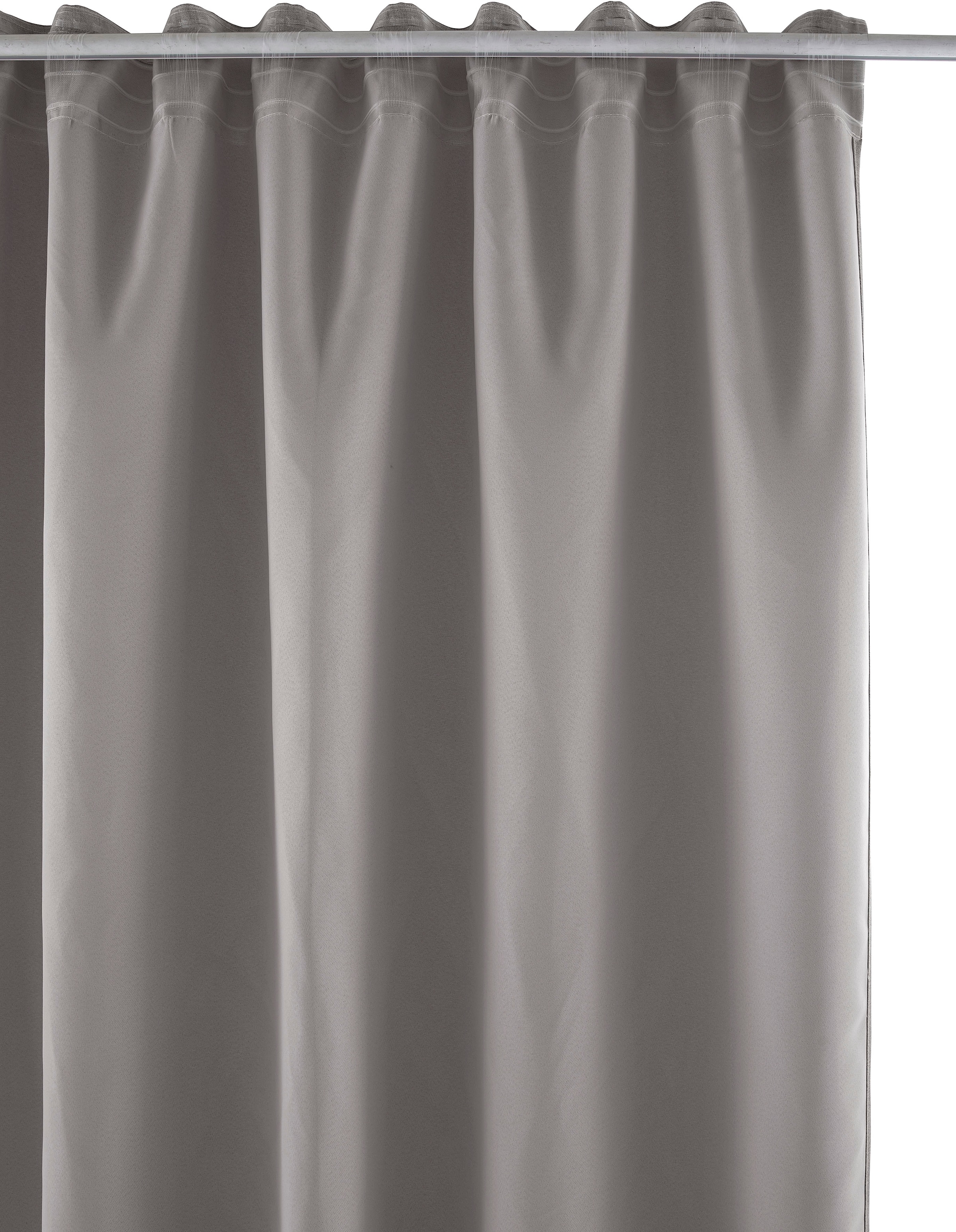 my home Rideau »LONDON« Boucles cachées 1 cuis tlg. Sicht- und Lichtschutz, 135 x 235cm,Melange-Optik,