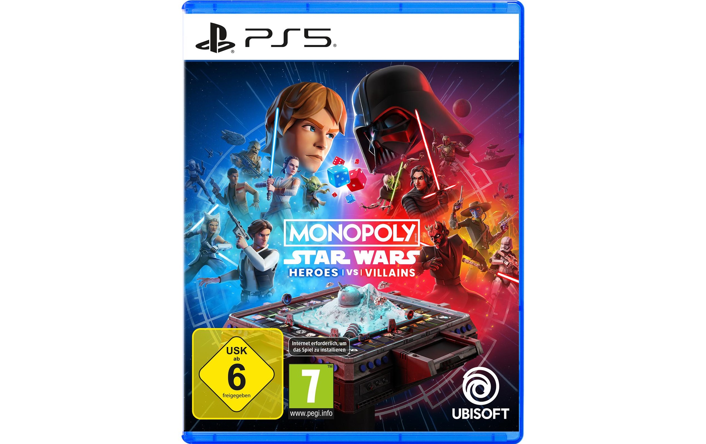 UBISOFT Spielesoftware "Ubisoft Monopoly: Star Wars Heroes vs Villains PS5 (Box)" PlayStation 5