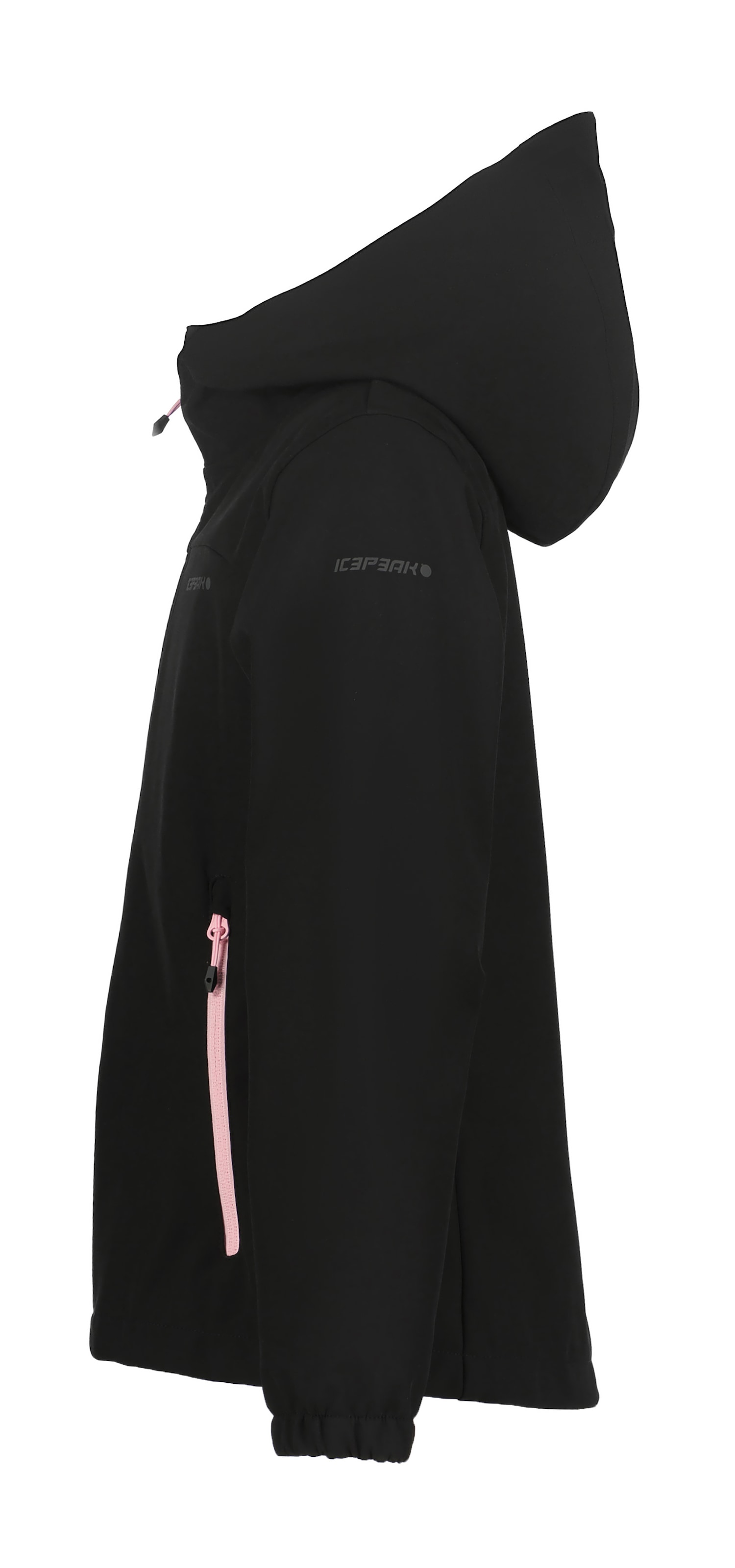 Icepeak Veste softshell »ICEPEAK KOBRYN JR« avec capuche avec capuche, bord droit, respirant, déperlant,