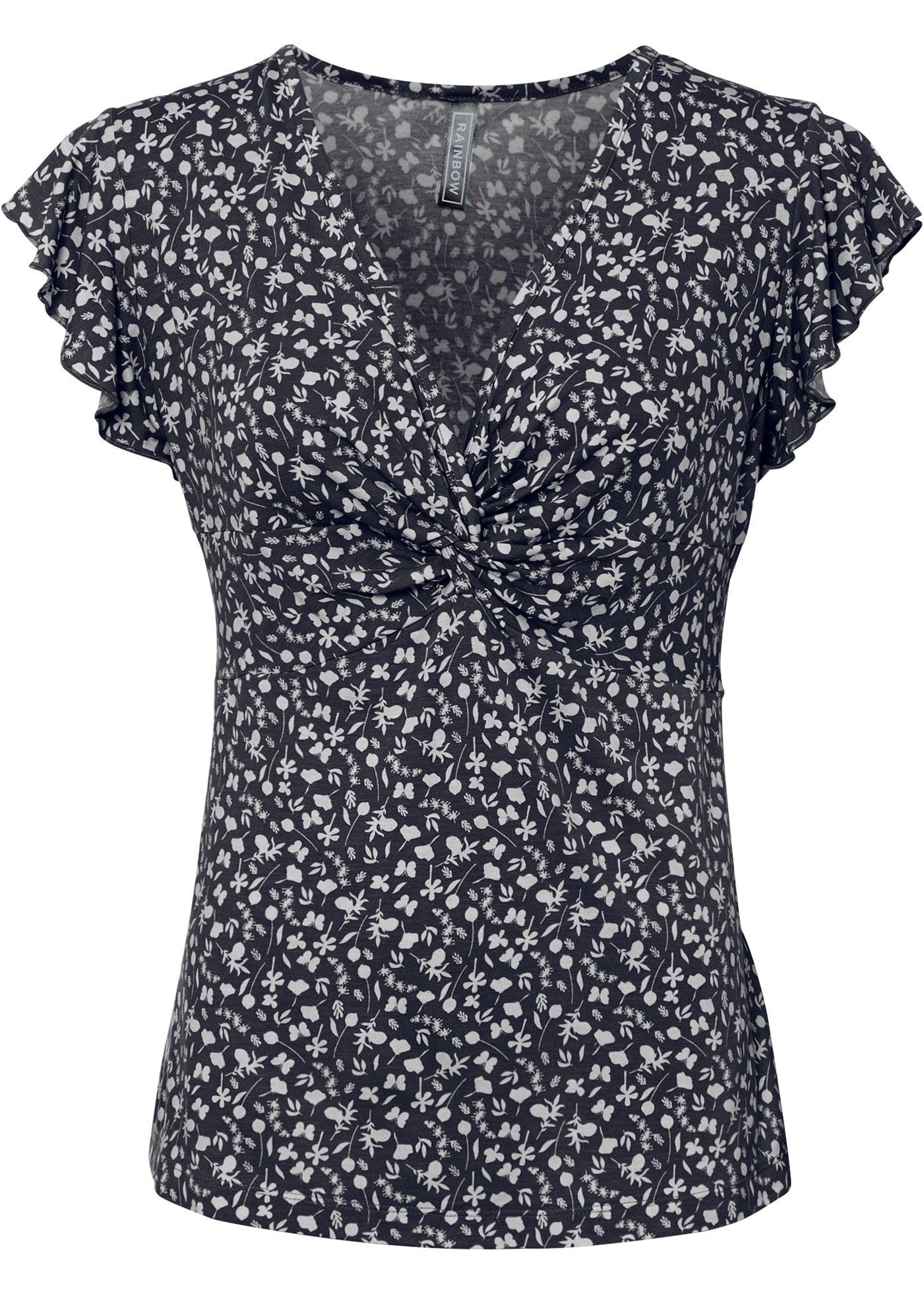 bonprix T-Shirt »Shirt aus Viskose-Mix«, Shirt aus Viskose-Mix
