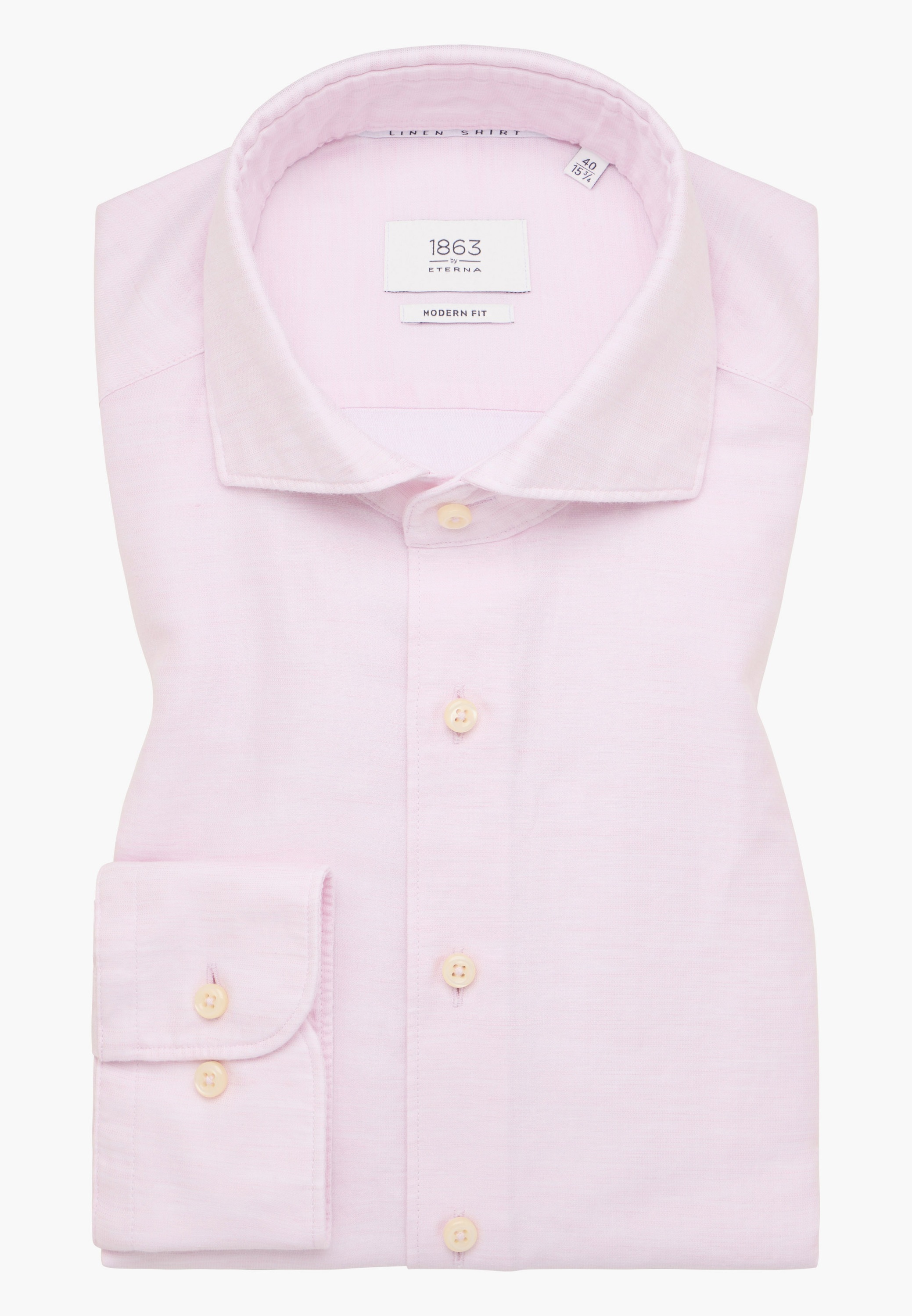 Eterna Langarmhemd »MODERN FIT«, EASY IRON (bügelleicht)