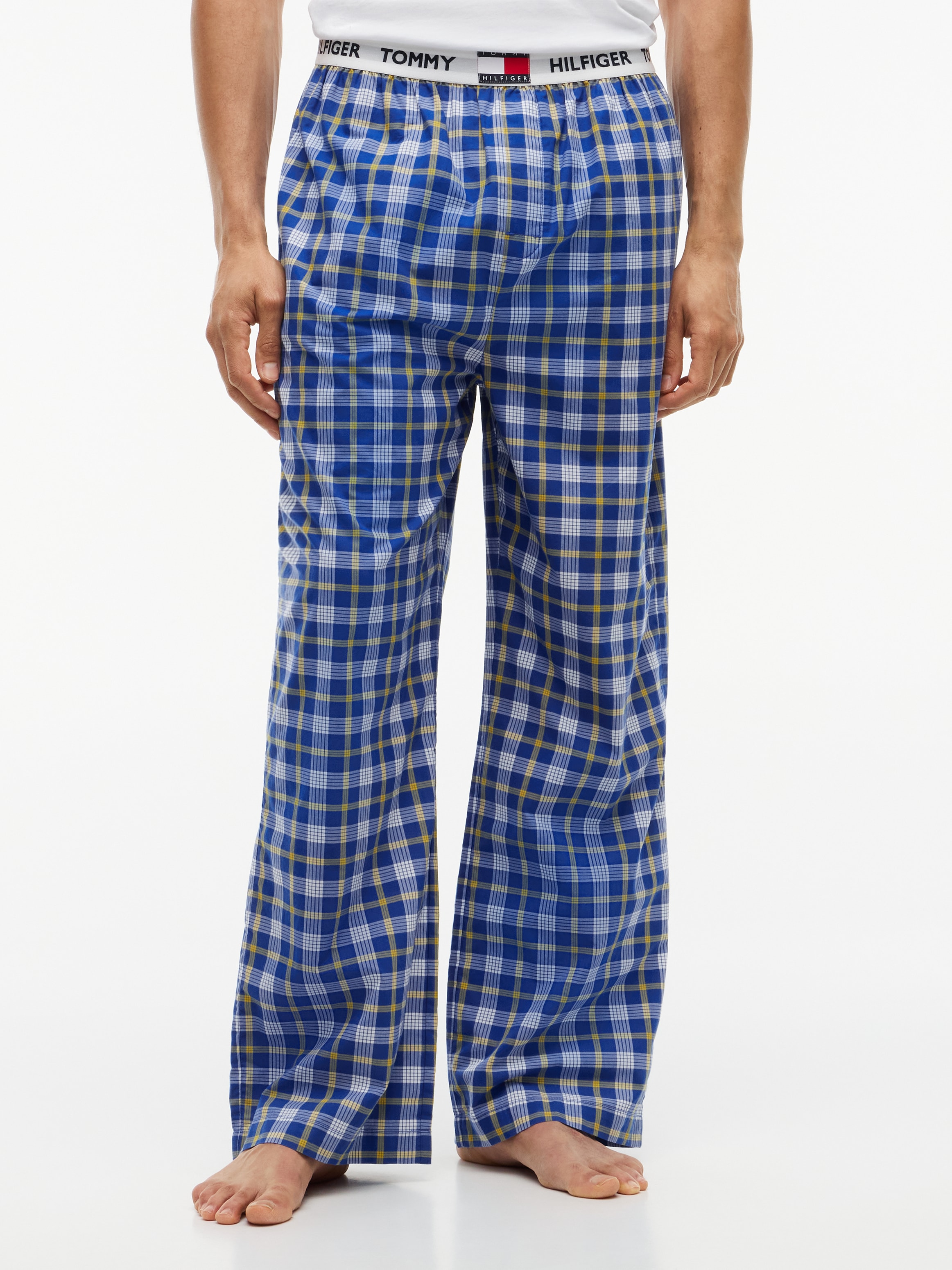 Image of Tommy Hilfiger Underwear Pyjamahose "WOVEN PJ PANT PRINT" kariert, elastischer Bund