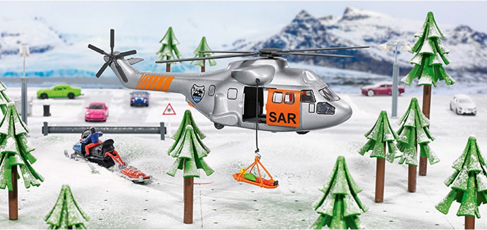 Siku Spielzeug-Hubschrauber »SIKU Super, SAR - Search and Rescue (2527)«