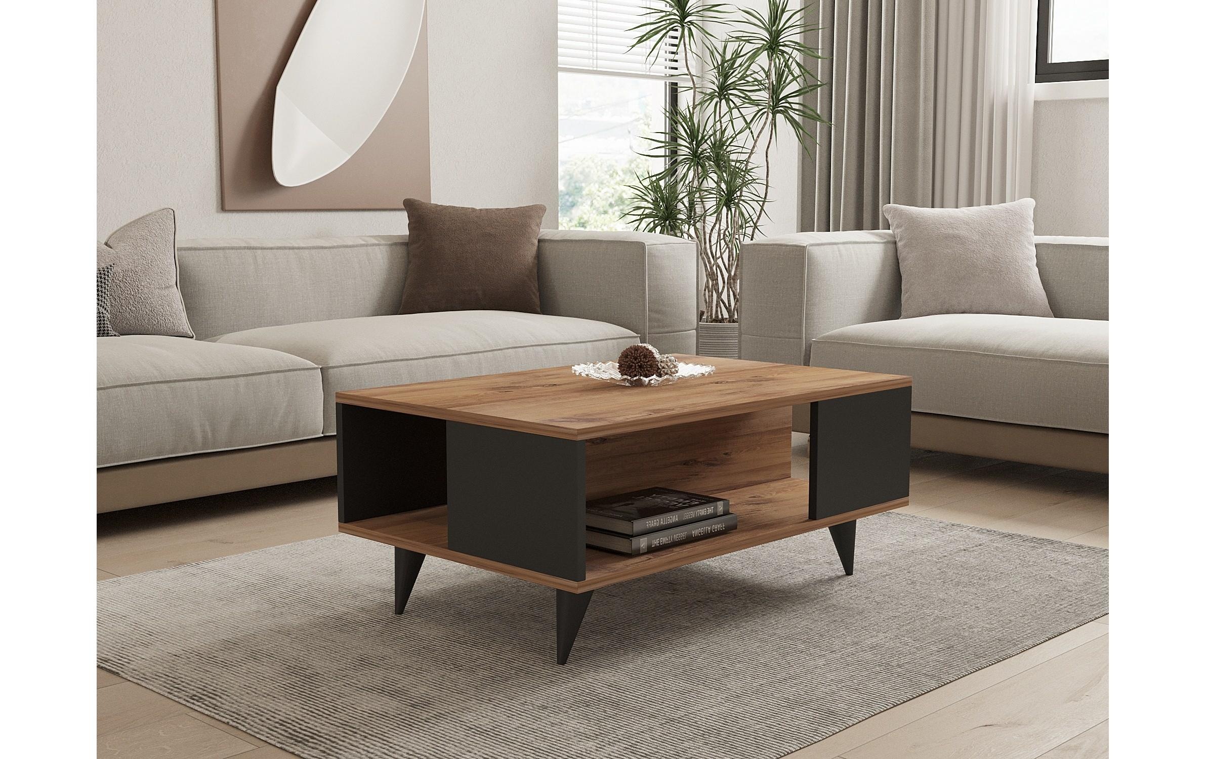 WOODY FASHION Couchtisch »Yuka 90 x 39.5 cm«