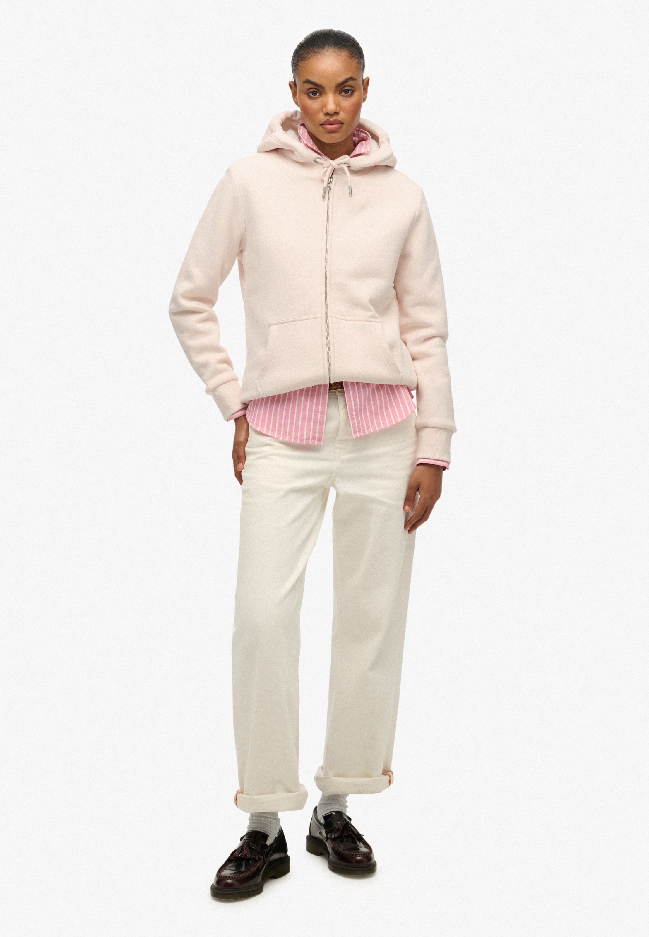 Superdry Sweat à capuche »BORG LINED ZIPHOOD«