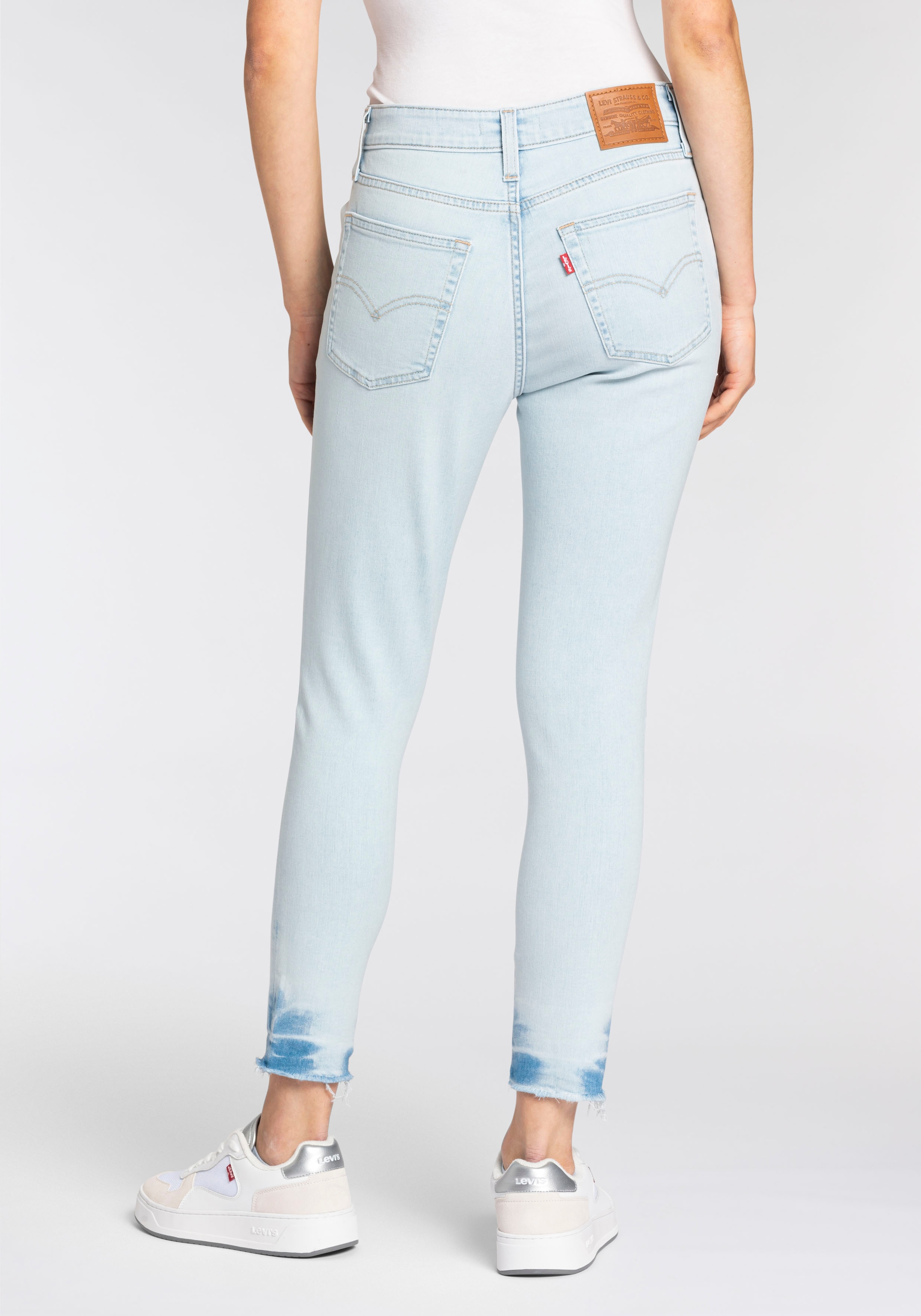 Levi's® Skinny-fit-Jeans »721 High rise skinny«, mit Schlitz am Saum