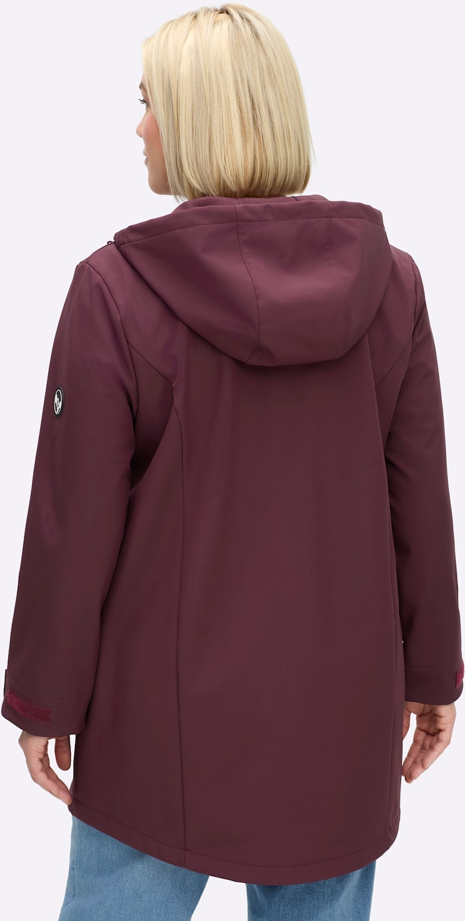 Sheego Veste softshell mit Kapuze