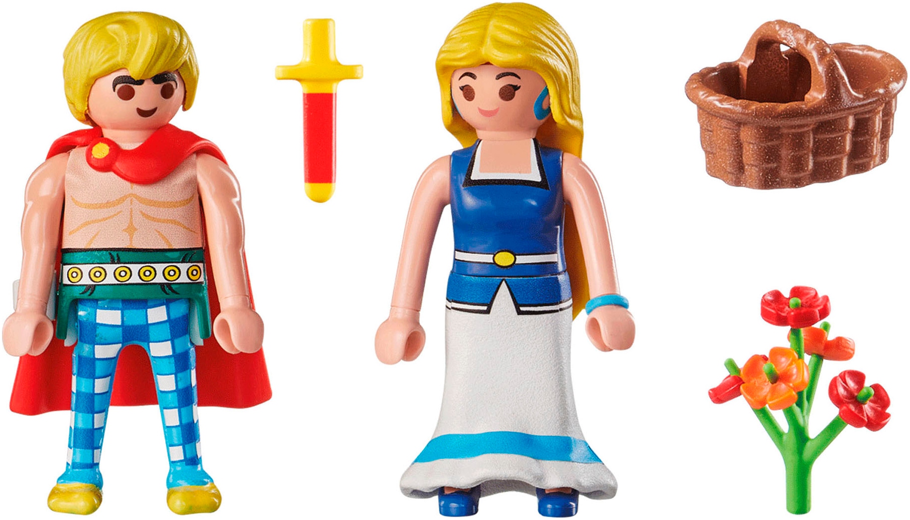 Playmobil® Jeu de construction »Tragicomix und Falbala (71544), Asterix« Made in Europe