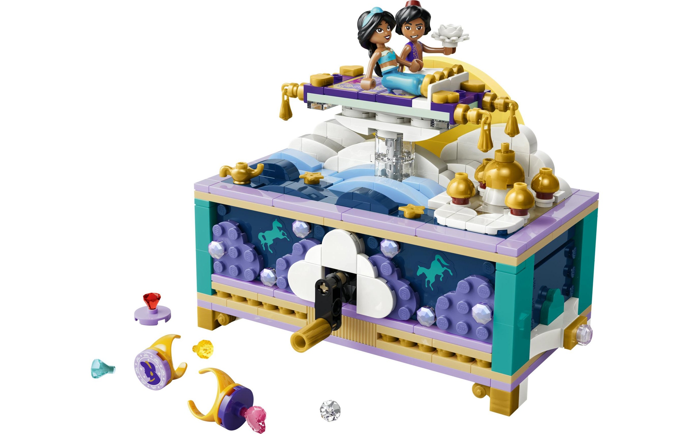 LEGO® Konstruktionsspielsteine »Jasmins Schmuckkästchen (43295), LEGO Disney Princess«