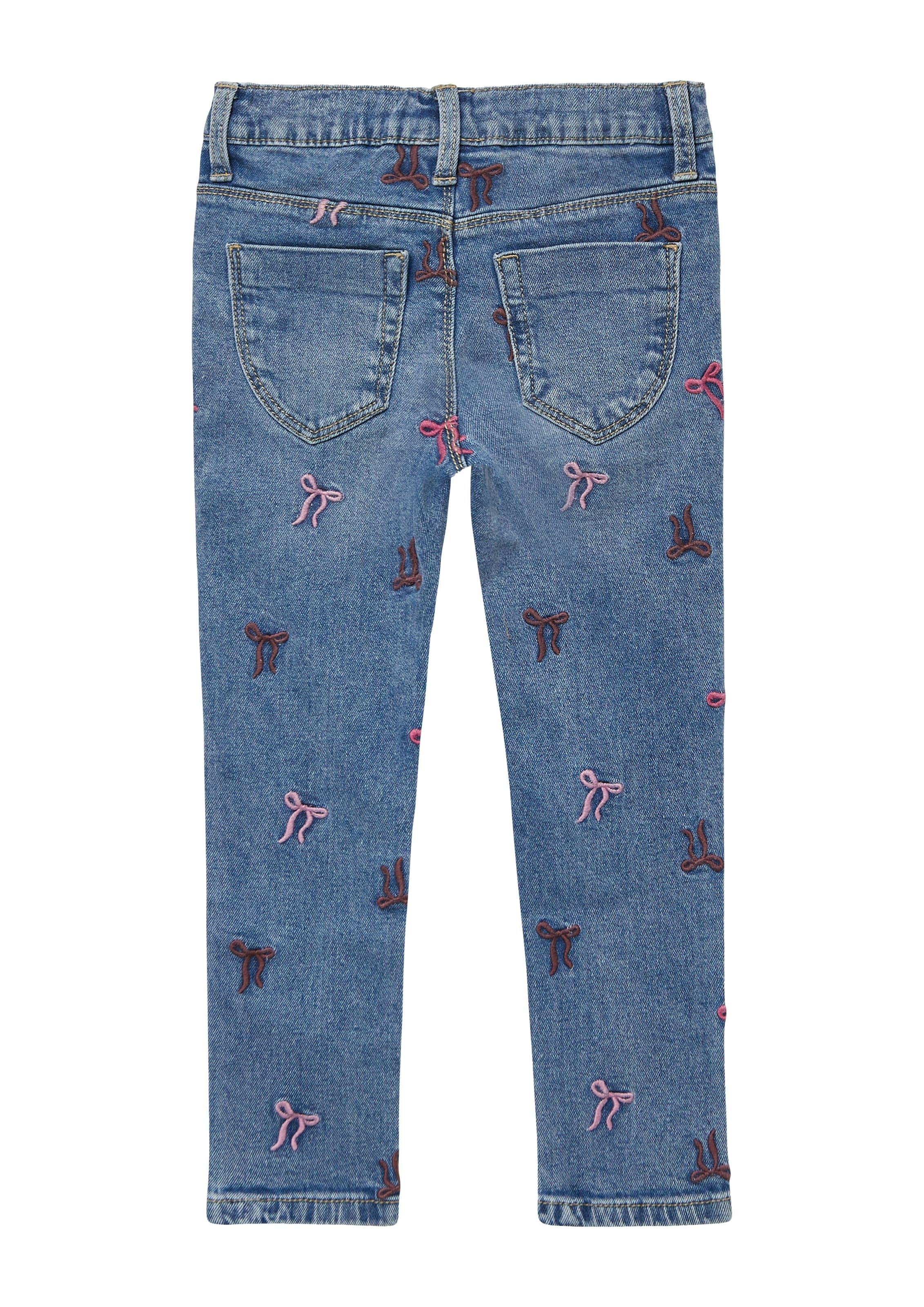s.Oliver Junior Regular-fit-Jeans mit Print