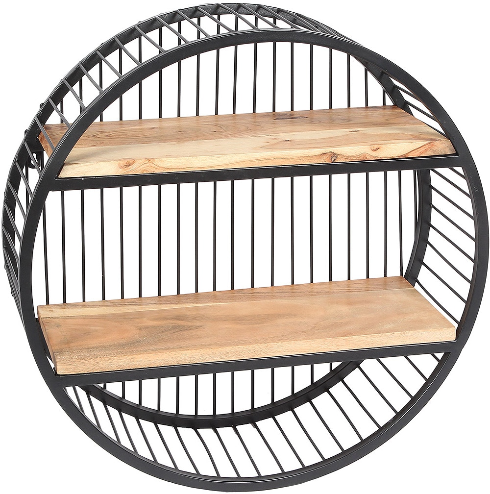 Image of Ambiente Haus Wandregal "Urban rundes Wandregal - (H) 60cm" 1 Stk. tlg.