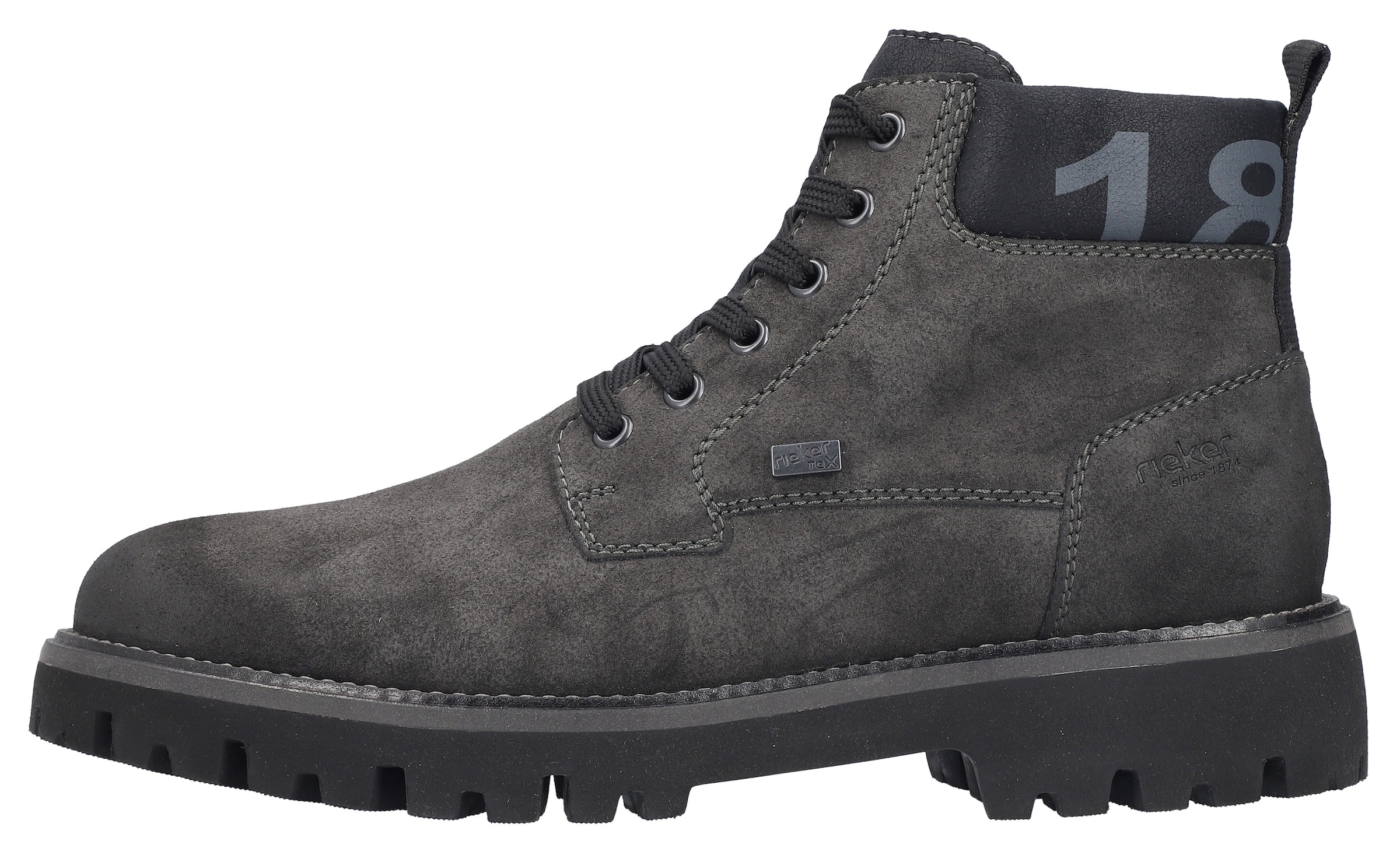 Rieker Winterstiefelette, Winterboots, Outdoorstiefelette mit TEX und Innenreissverschluss