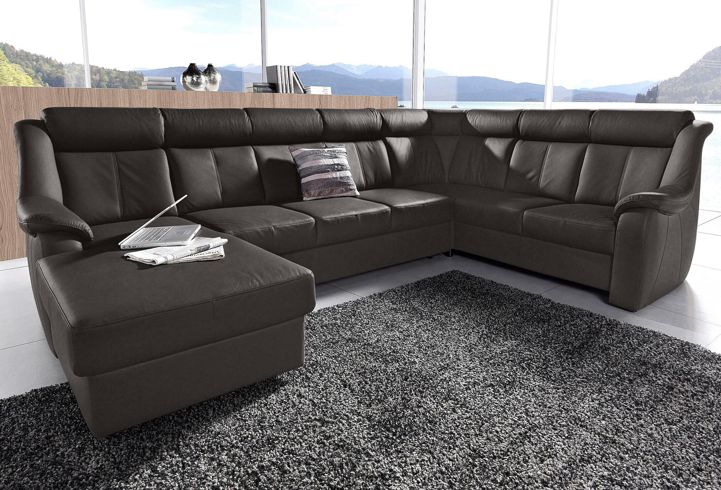 Image of sit&more Wohnlandschaft "Basel U-Form" wahlweise mit Relaxfunktion
