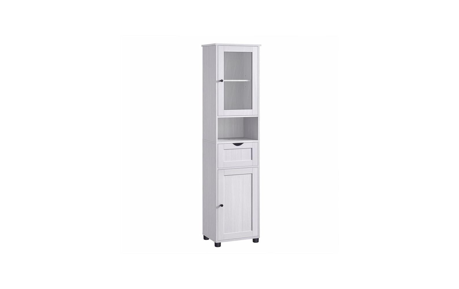 Image of VASAGLE Vitrine "Landhausstil 40 x 165 cm Weiss"