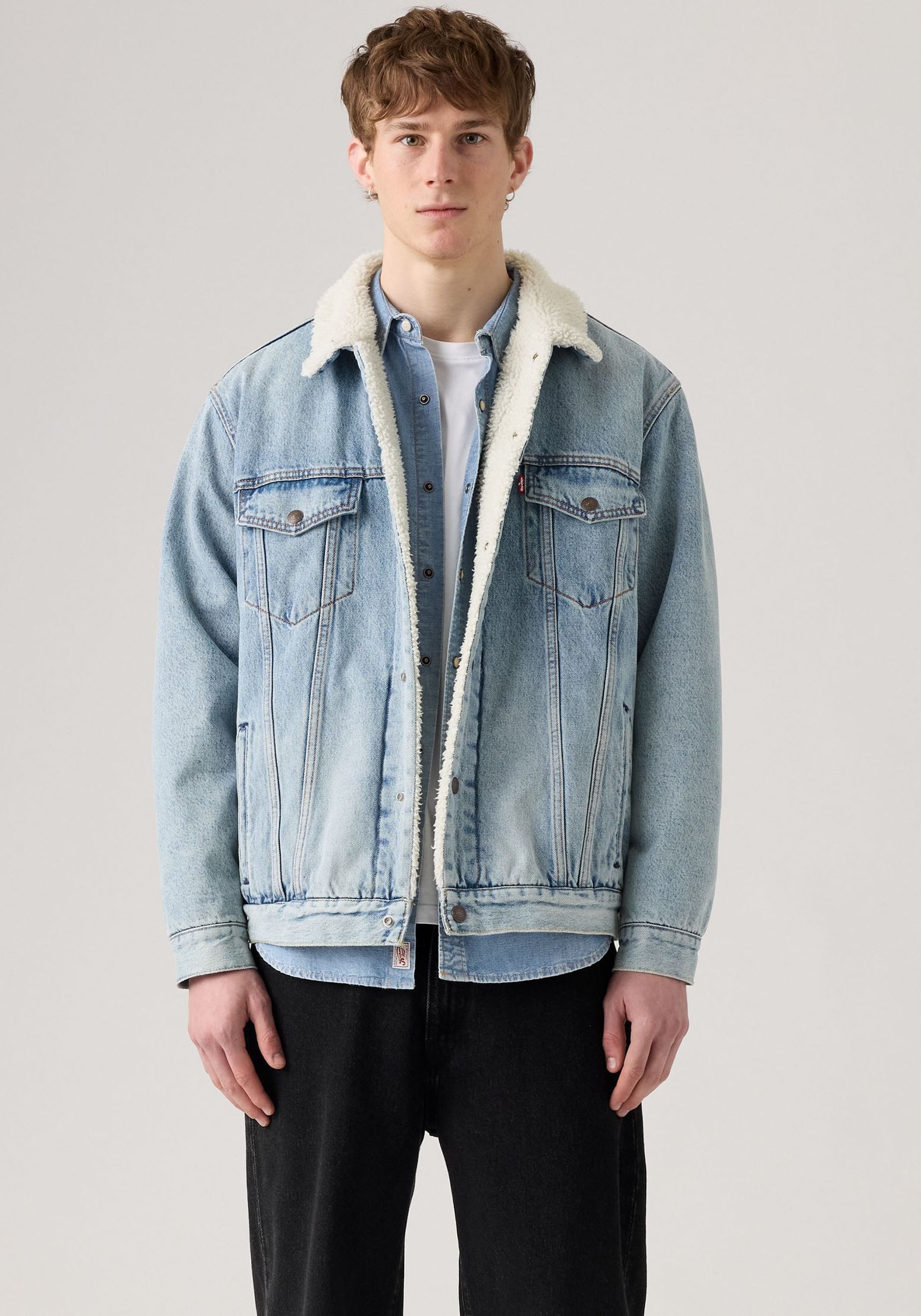 Image of Levis Jeansjacke Warm gefüttert