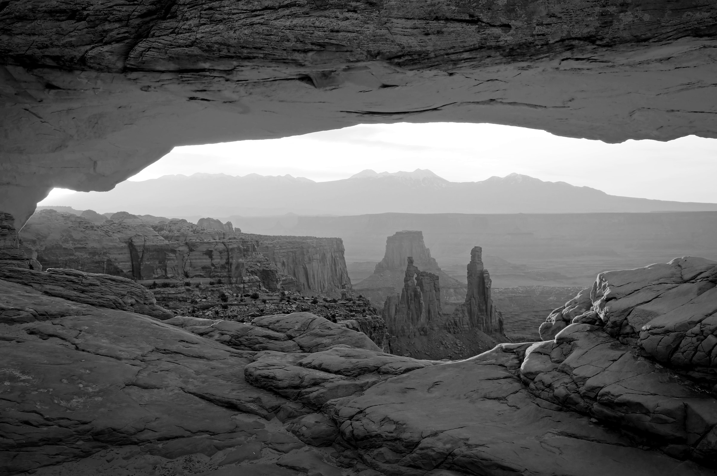 Image of Papermoon Fototapete "Arizona Schwarz & Weiss"