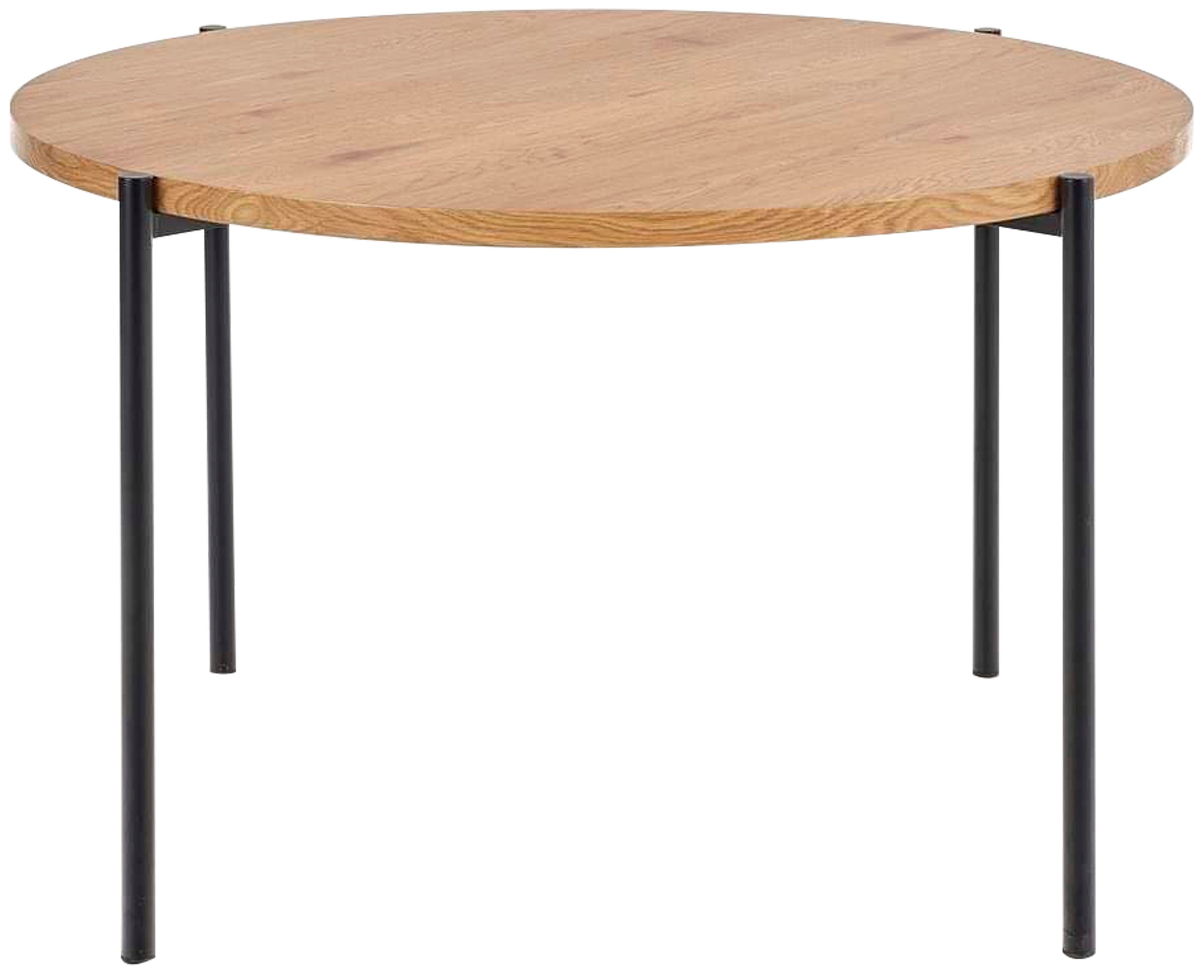 andas Couchtisch »Vantaa«, Tischplatte aus massiver Eiche, generelle Masse (B/T/H): 60/60/45 cm