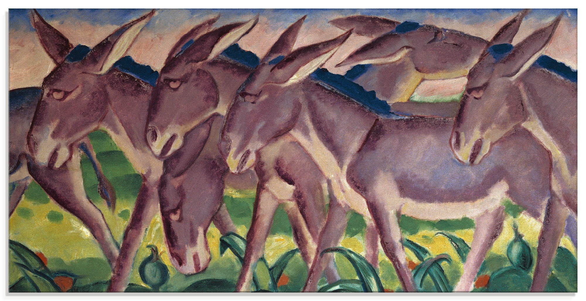 Image of Artland Glasbild »Eselsfries. 1911«, Haustiere, (1 St.) bei Ackermann Versand Schweiz