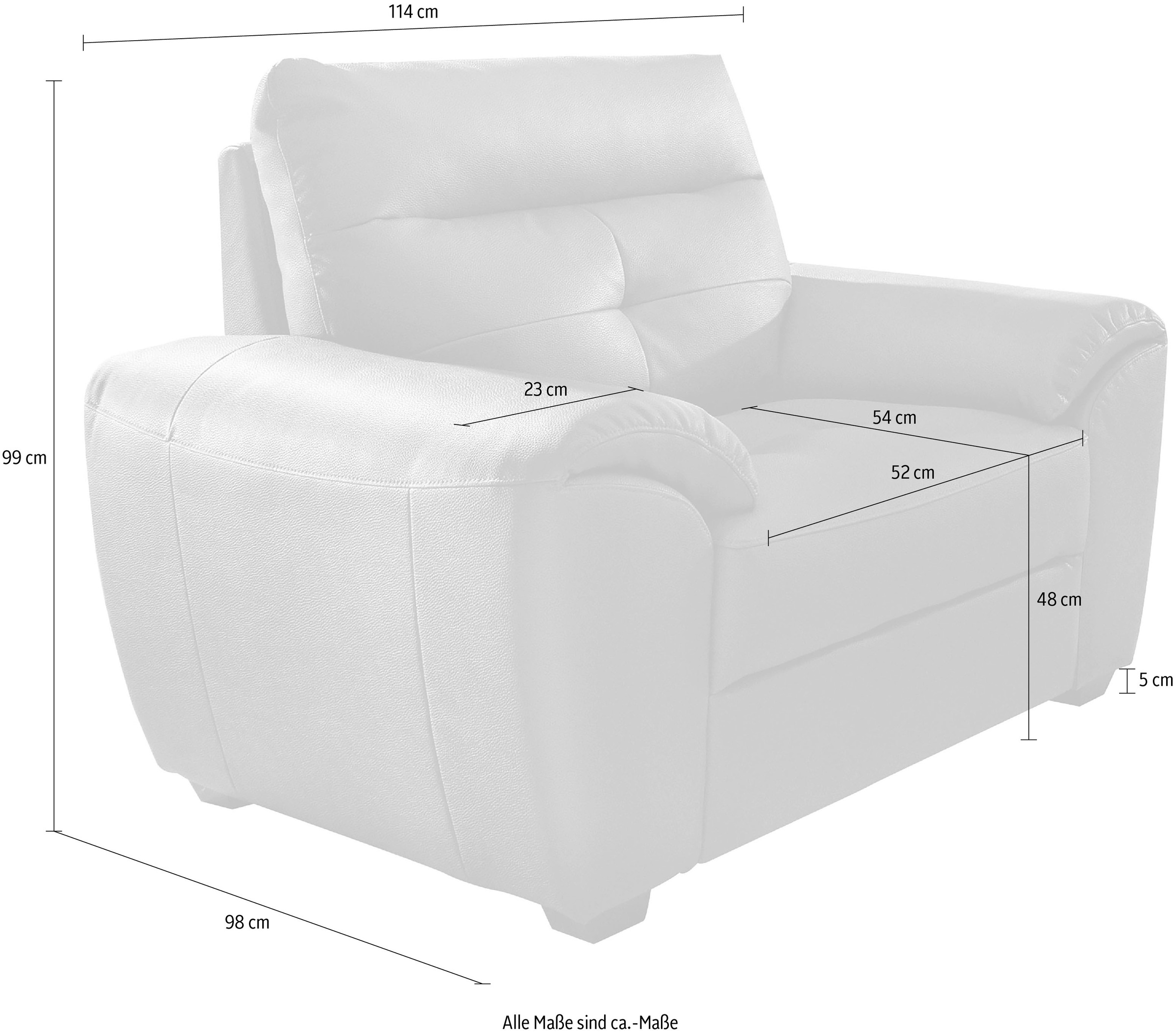 Image of Home affaire Sessel, in Luxus-Kunstleder bei Ackermann Versand Schweiz